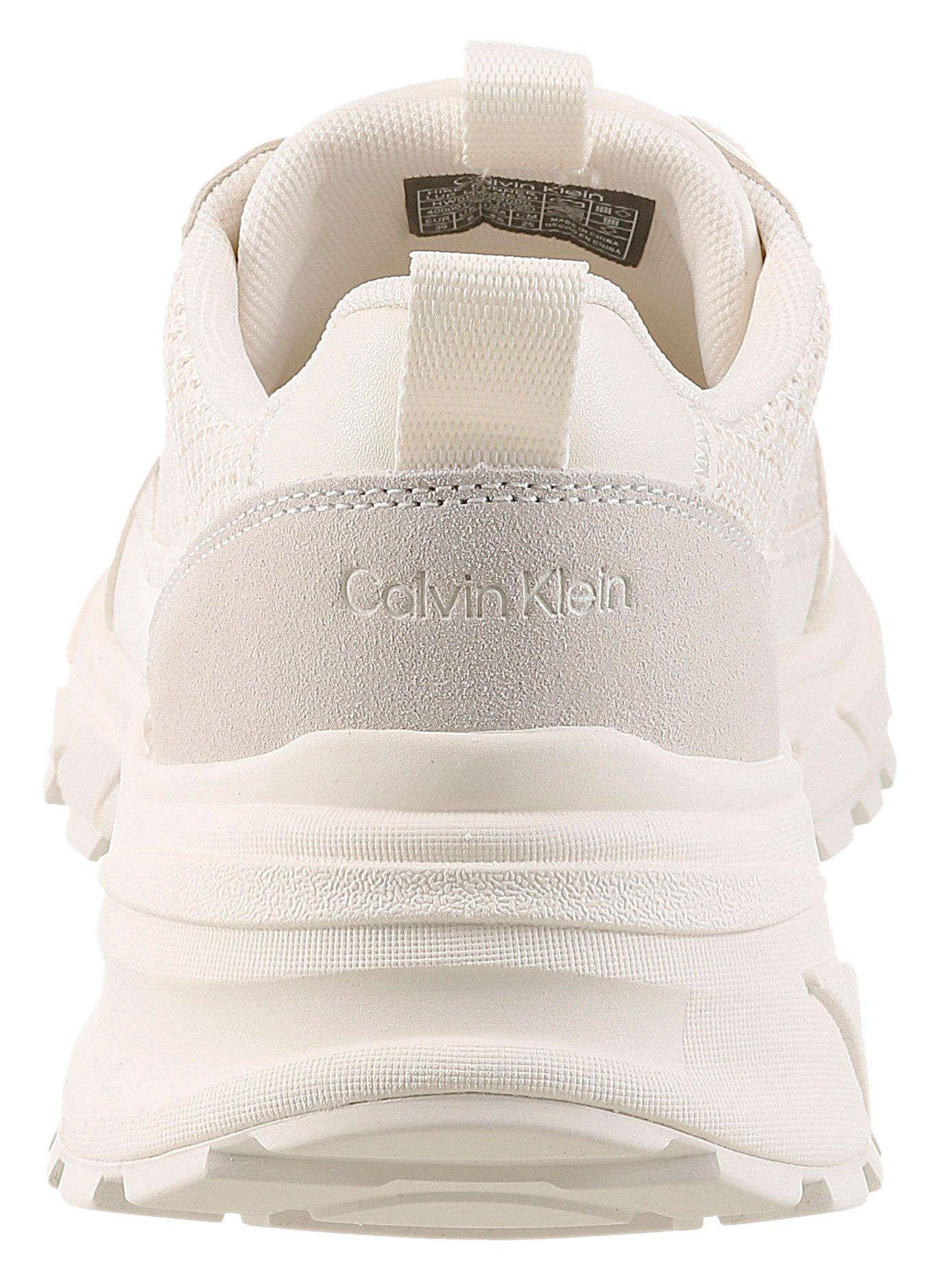 Calvin Klein HIKE RUNNER LACEUP MESH Plateausneaker Chunky Sneaker, Halbschuh, Freizeitsneaker mit Profilsohle