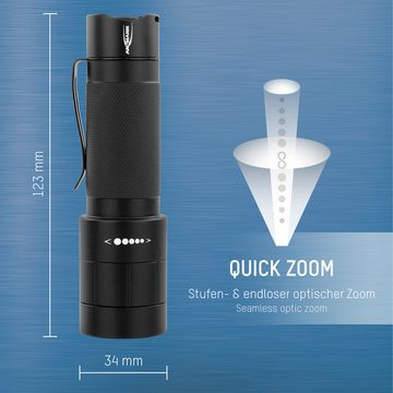 ANSMANN AG LED Taschenlampe M250F 1600-0171 Fokussierbare Profi-Taschenlampe 5W-LED