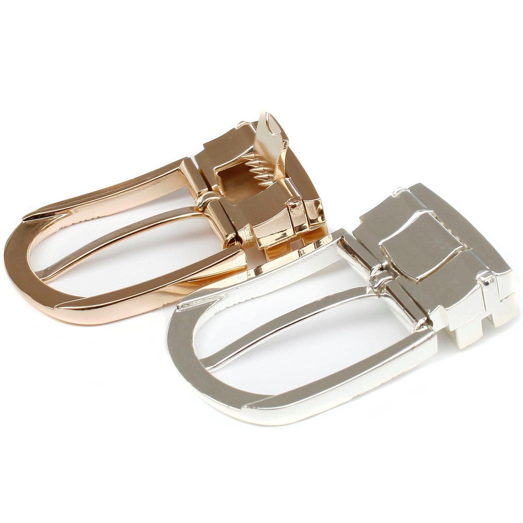 Anthoni Crown Ledergürtel Mit glänzender Schließe günstig online kaufen