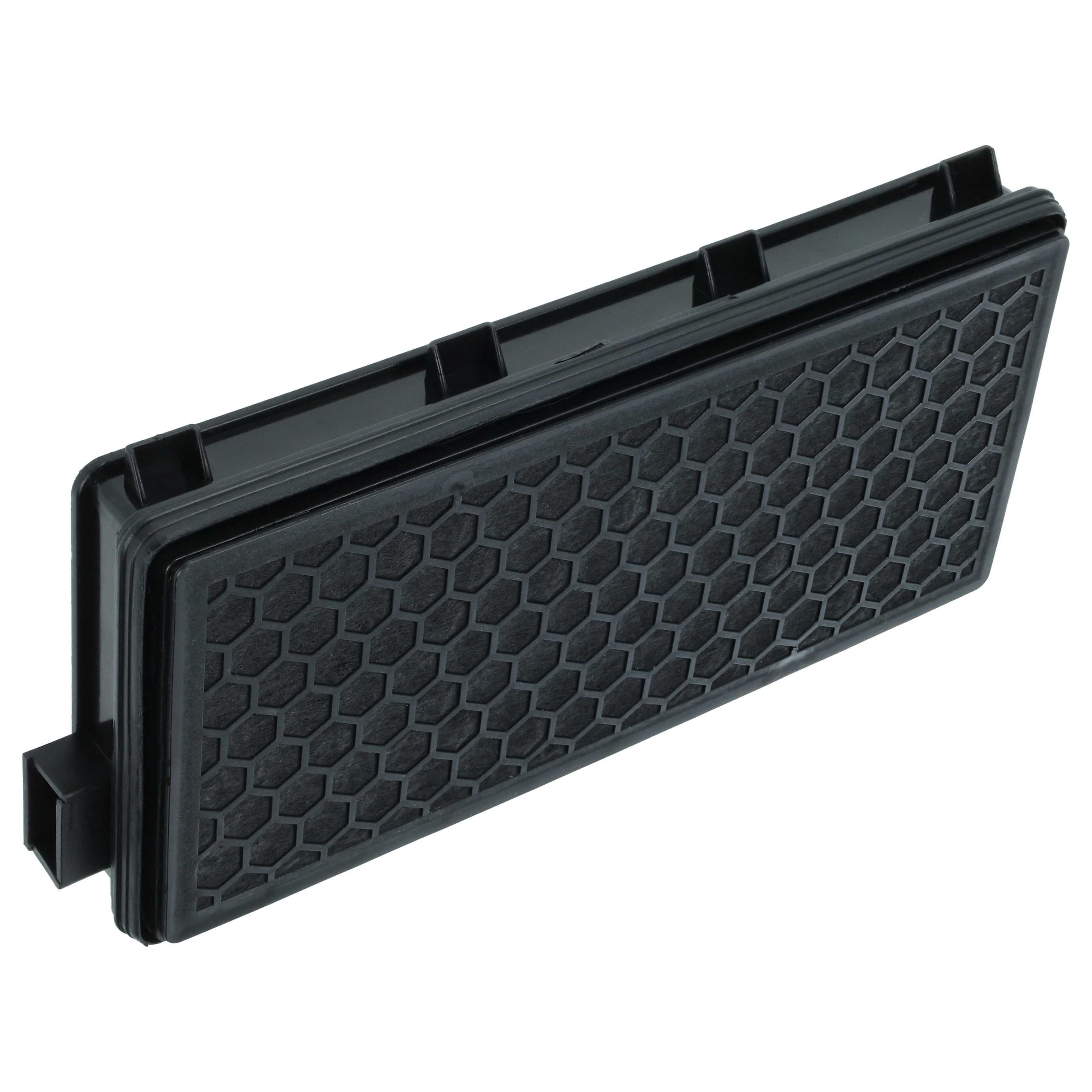 vhbw Flachfaltenfilter passend für Miele Complete C3 Silence EcoLine Plus Staubsauger, Nass-, für Staubsauger, (2-St), Hochwertiges Filter-Set für Nass-/Trocken – Bild 2 von 5