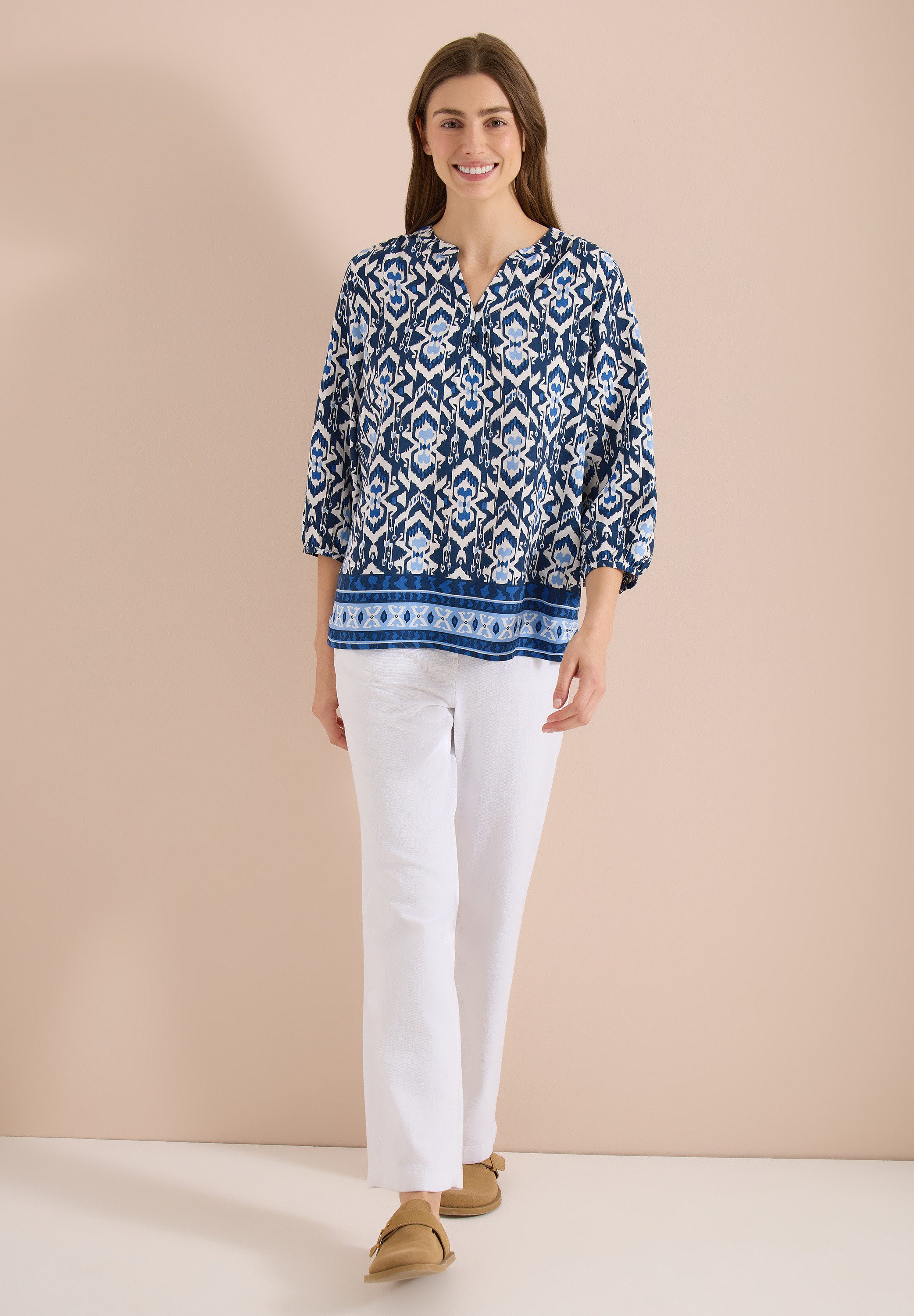 CECIL Shirtbluse aus softer Viskose