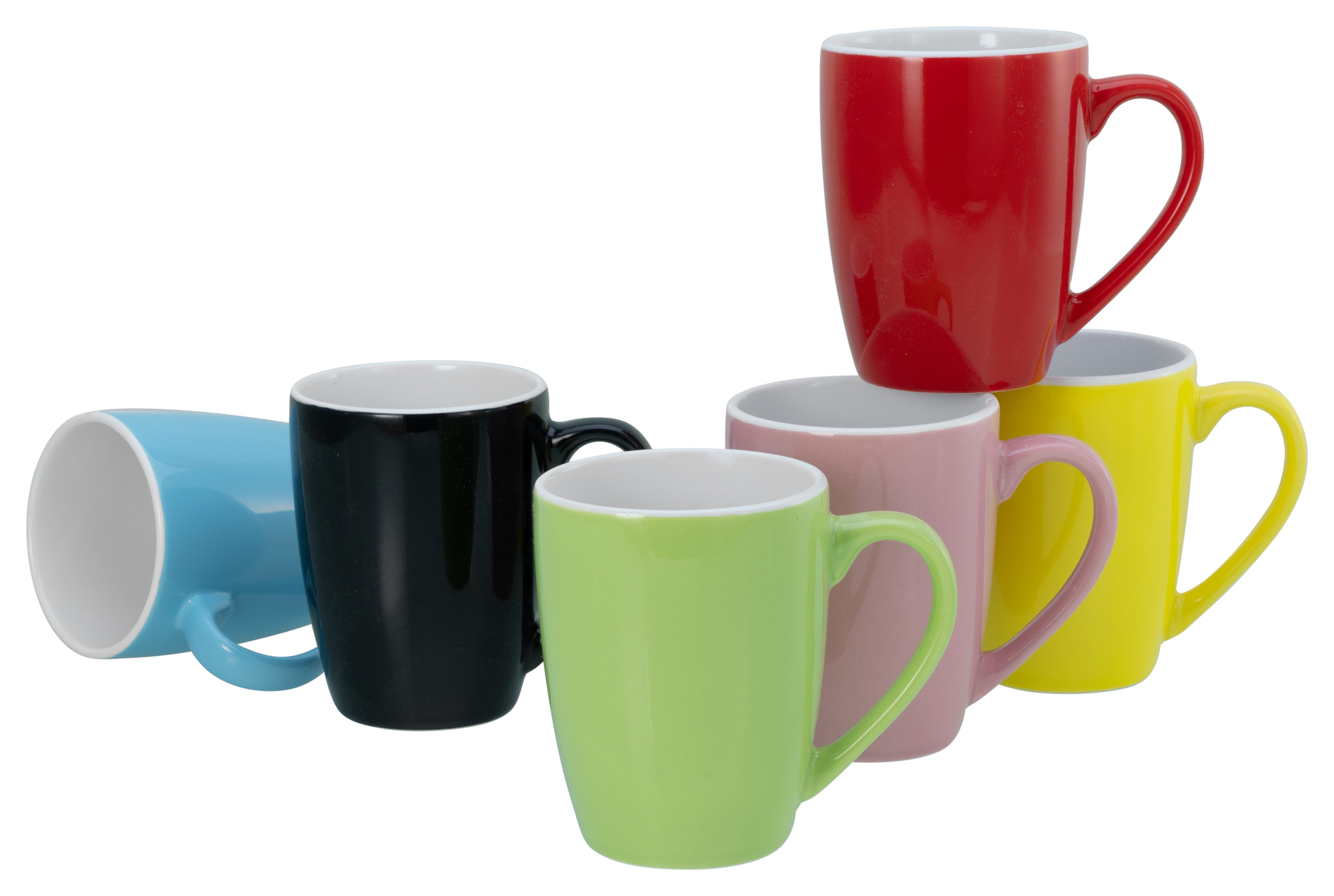 Becher Universal Bunt Bicolor, Becher 35 cl, 6-tlg.
