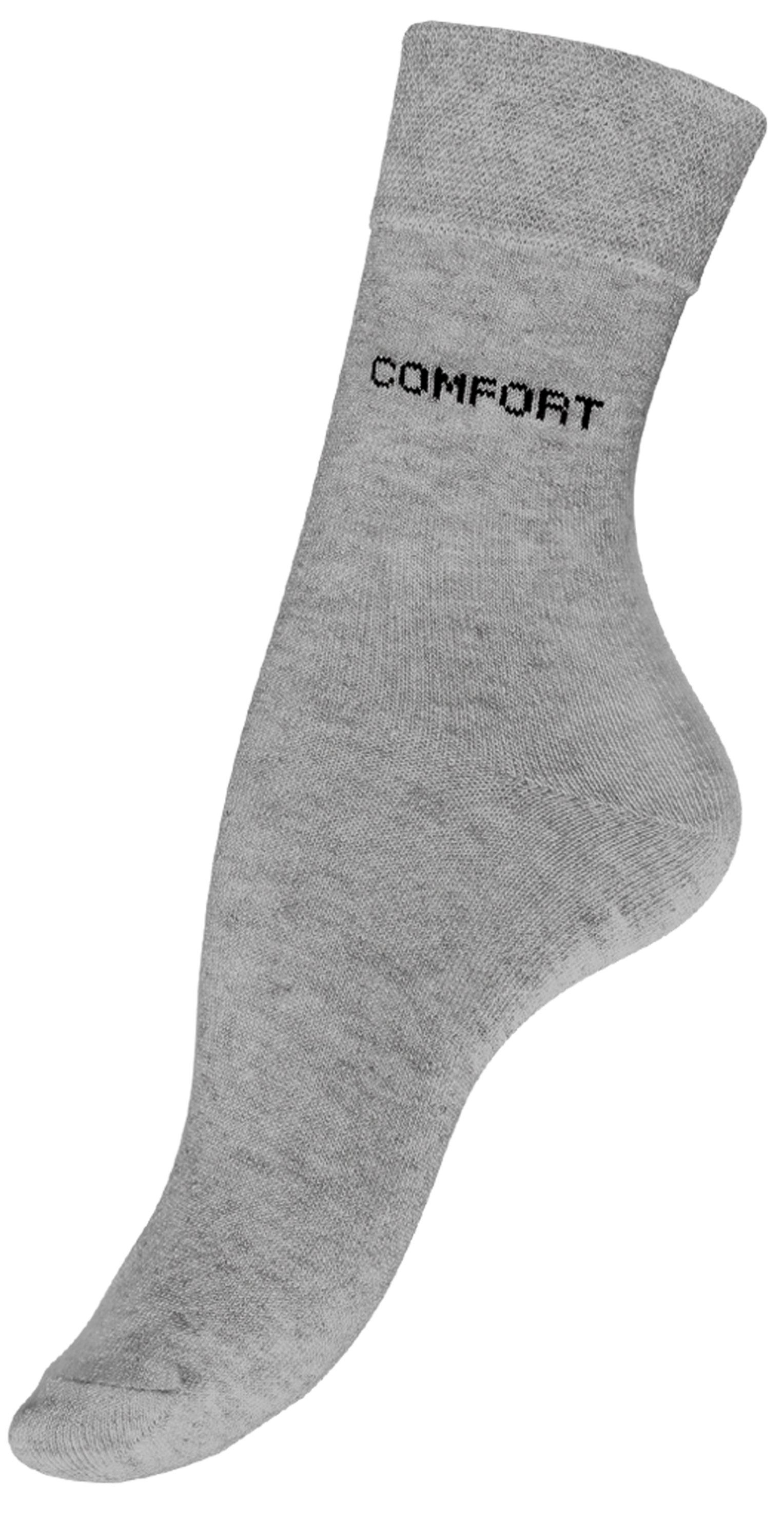 Cotton Prime® Socken ohne Gummibund (10-Paar) in angenehmer Baumwollqualität – Bild 4 von 5