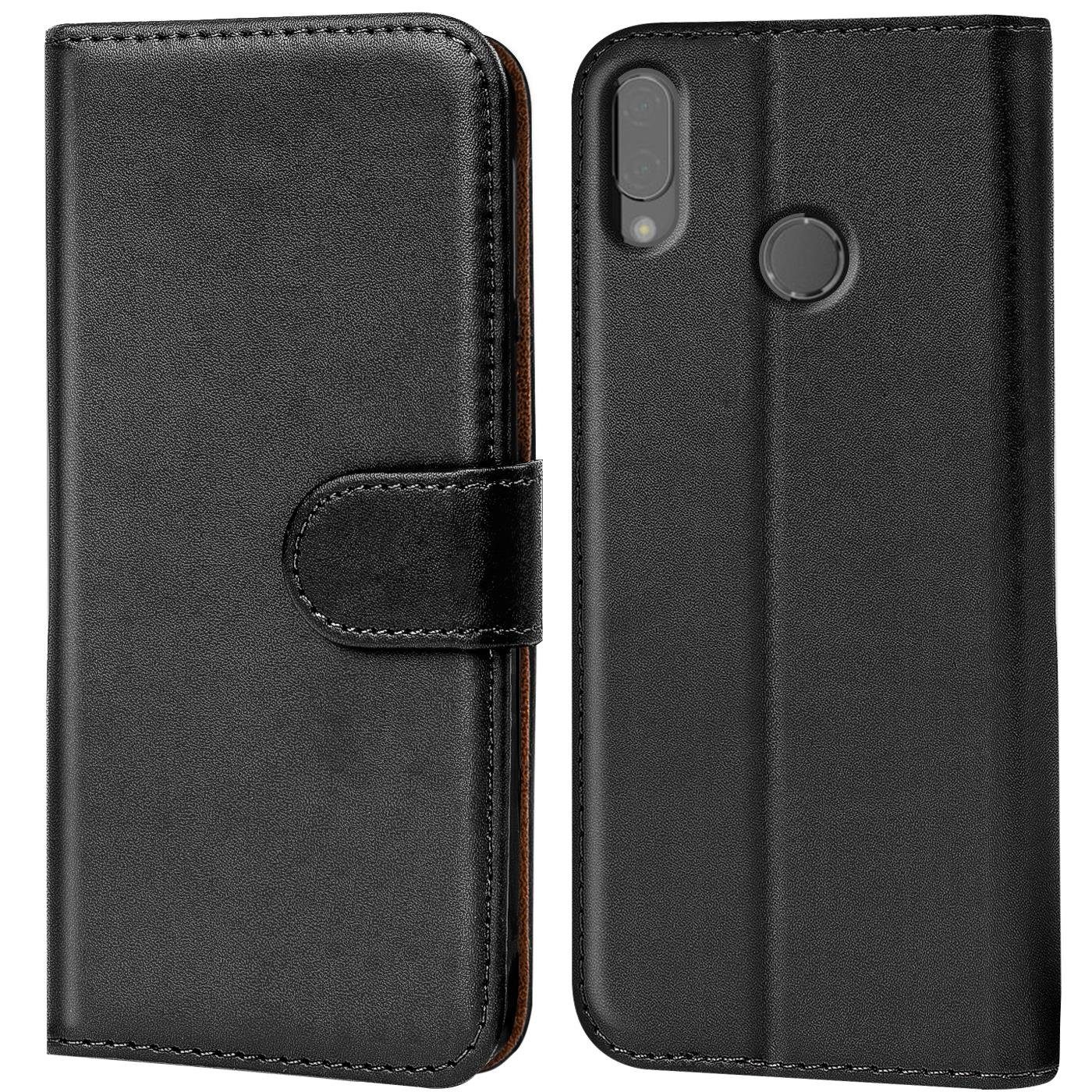 CoolGadget Handyhülle Book Case Handy Tasche für Huawei P20 Lite 5,8 Zoll, Hülle Klapphülle Flip Cover für P20 Lite Schutzhülle stoßfest