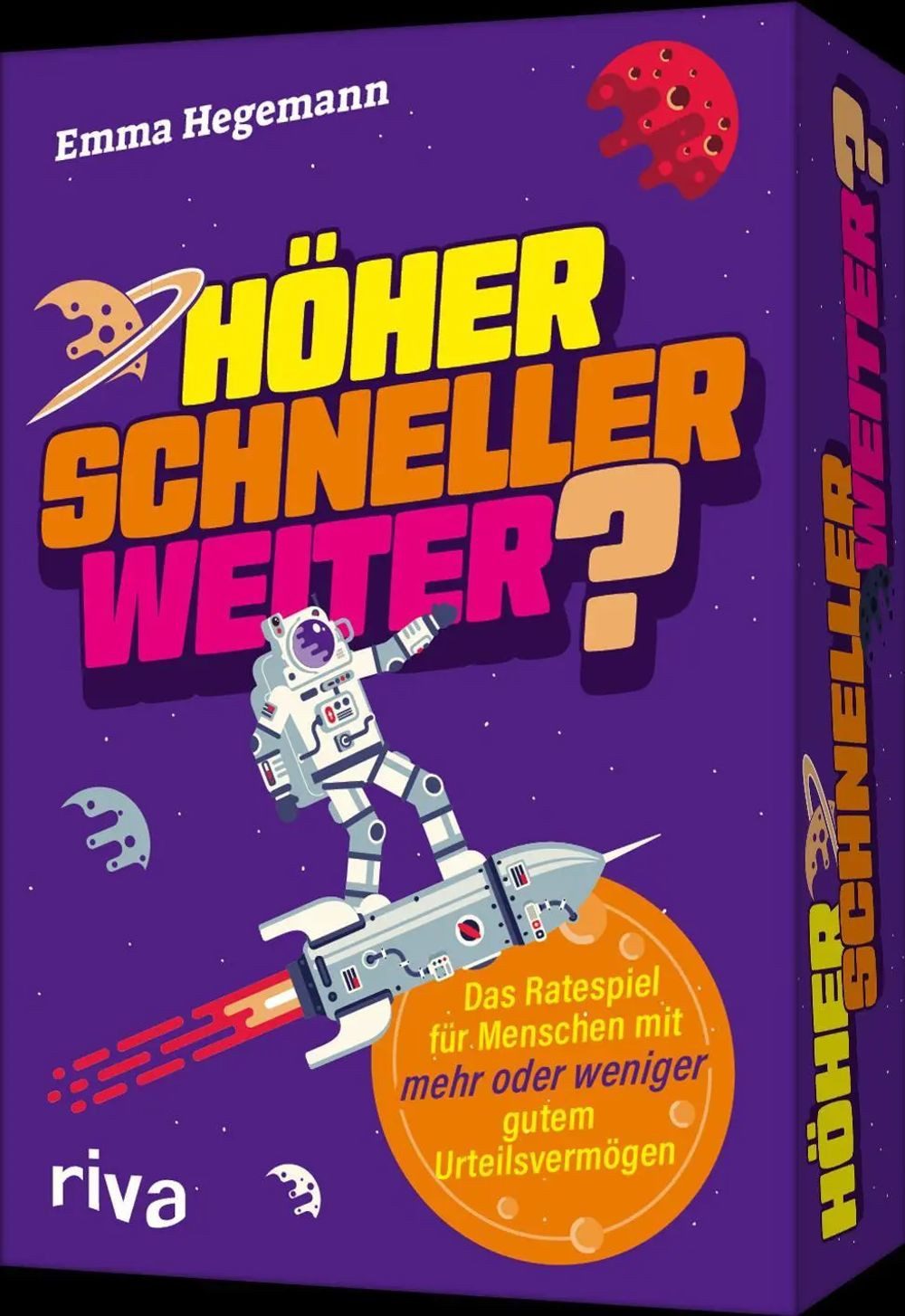 Riva Spiel Höher, schneller, weiter?