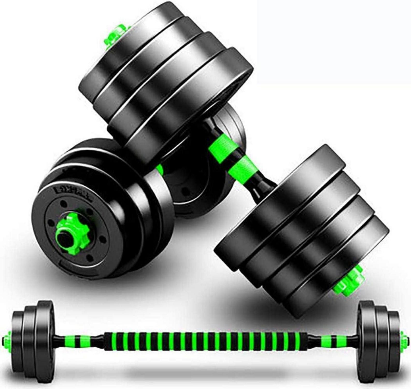 Hantel-Set Kunststoff Kurzhantelset Verstellbar 2er Dumbbell Aerobic Fitness