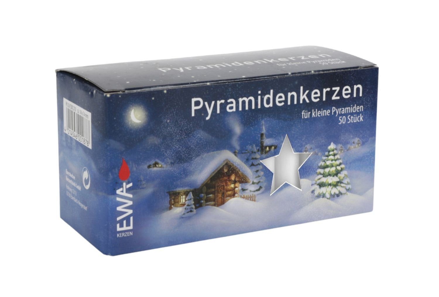 BURI Adventskerze 50 Pyramidenkerzen 14x70mm Weihnachtskerze günstig online kaufen