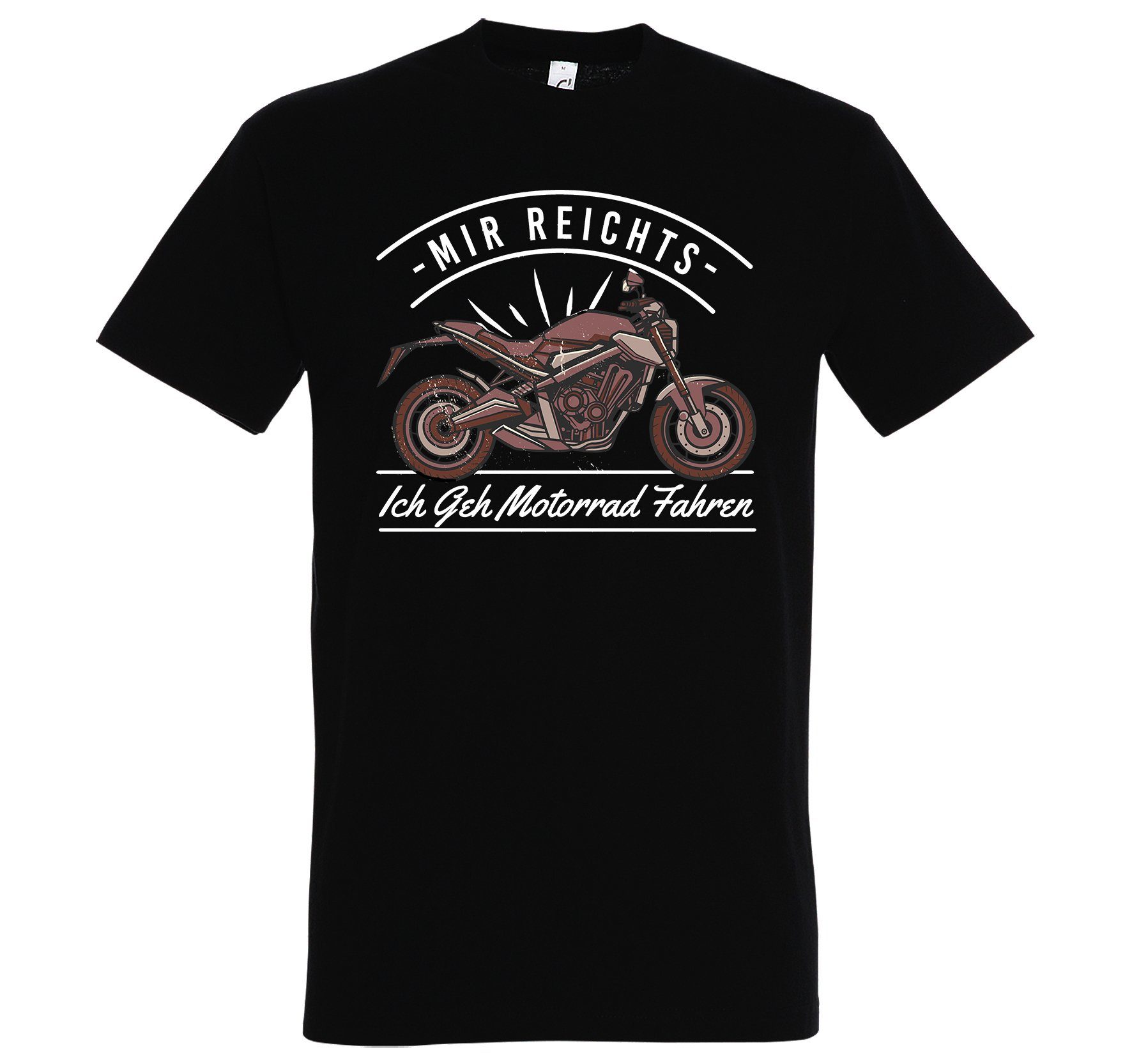Youth Designz T-Shirt Ich Geh Motorrad Fahren Herren Shirt mit lustigem Fro günstig online kaufen