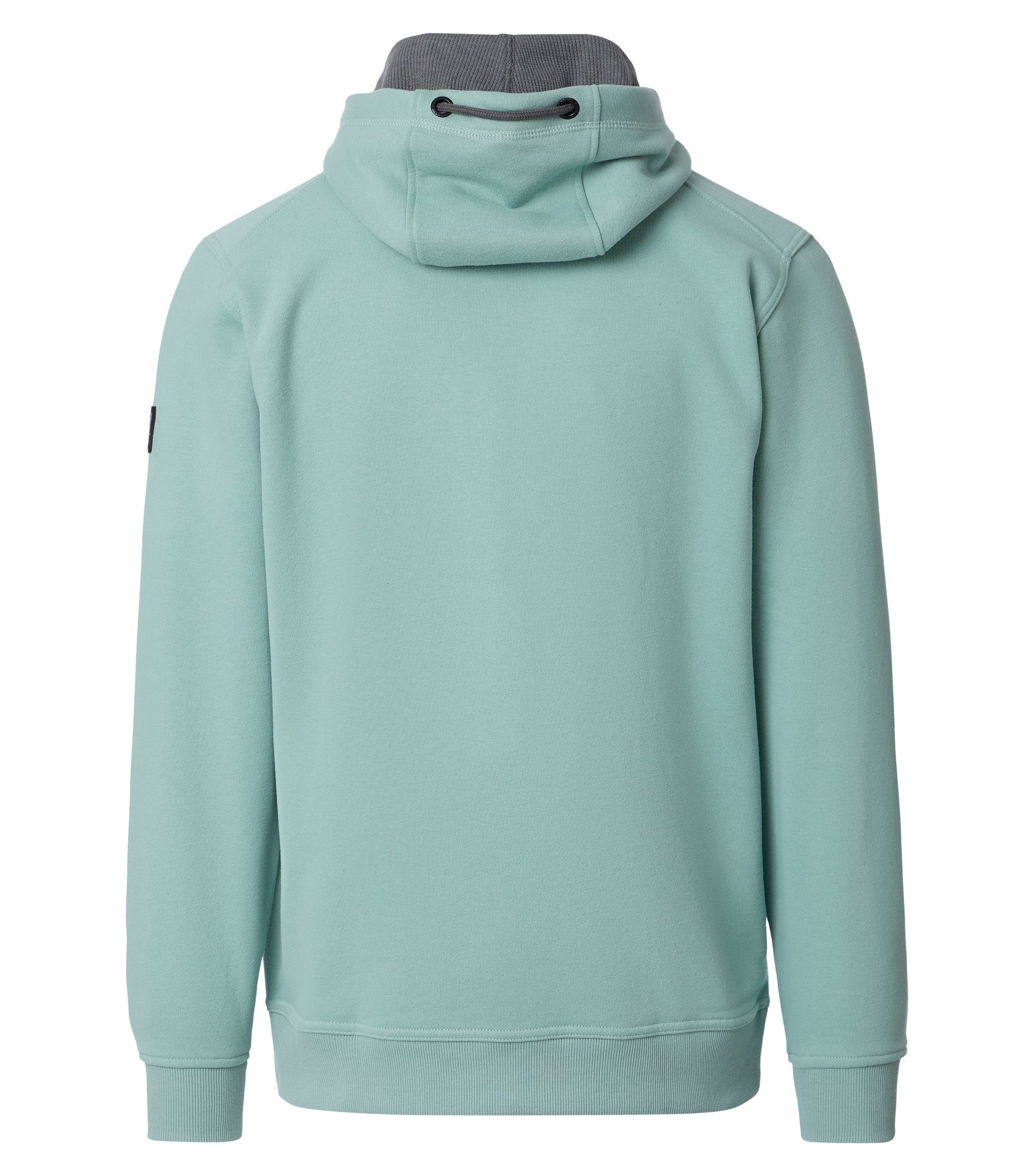 CASAMODA Kapuzensweatjacke CASAMODA Sweatjacke mit Kapuze uni – Bild 2 von 4