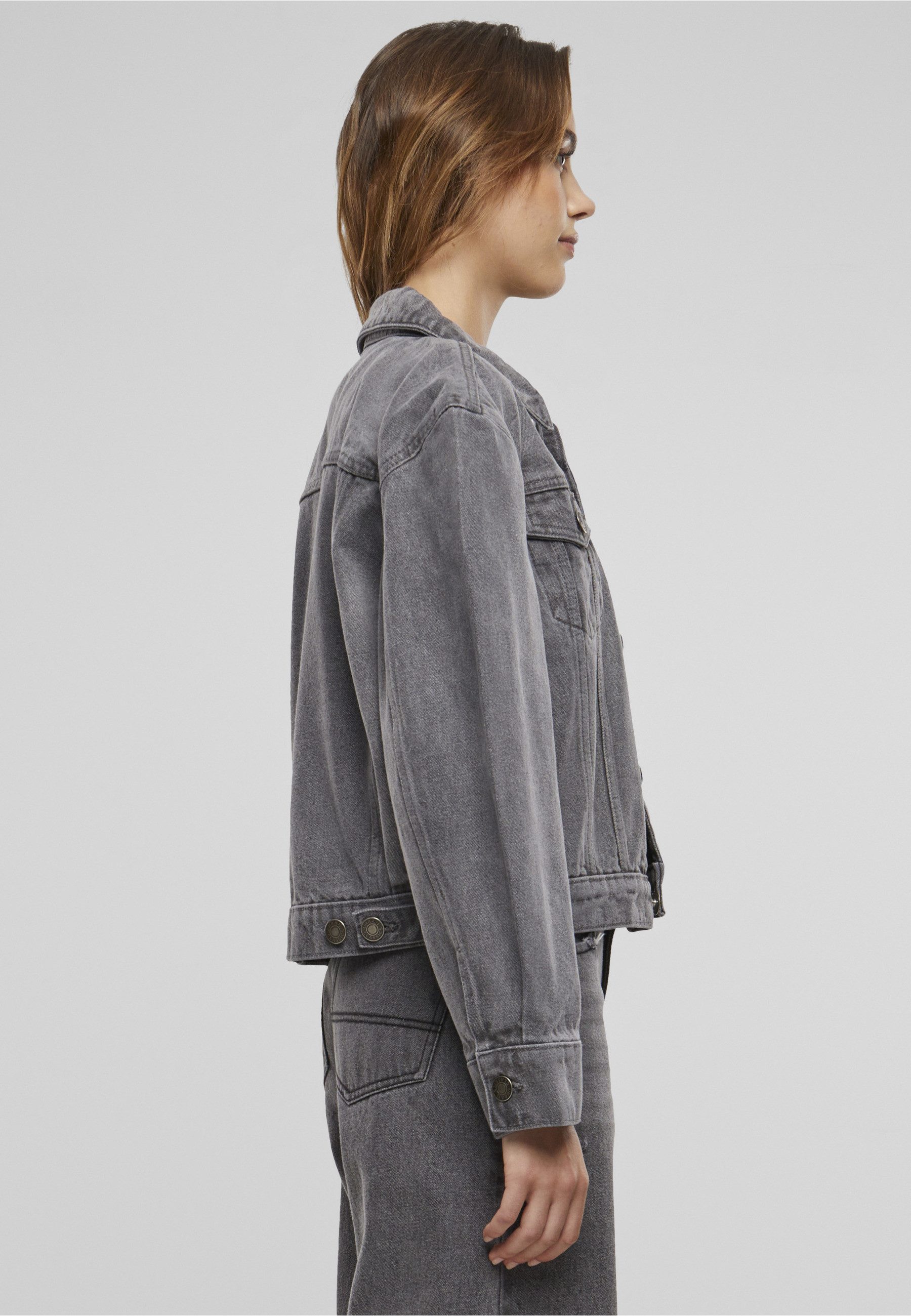 URBAN CLASSICS Jeansjacke Urban Classics Ladies 80‘s Oversized Denim Jacket (1-St)