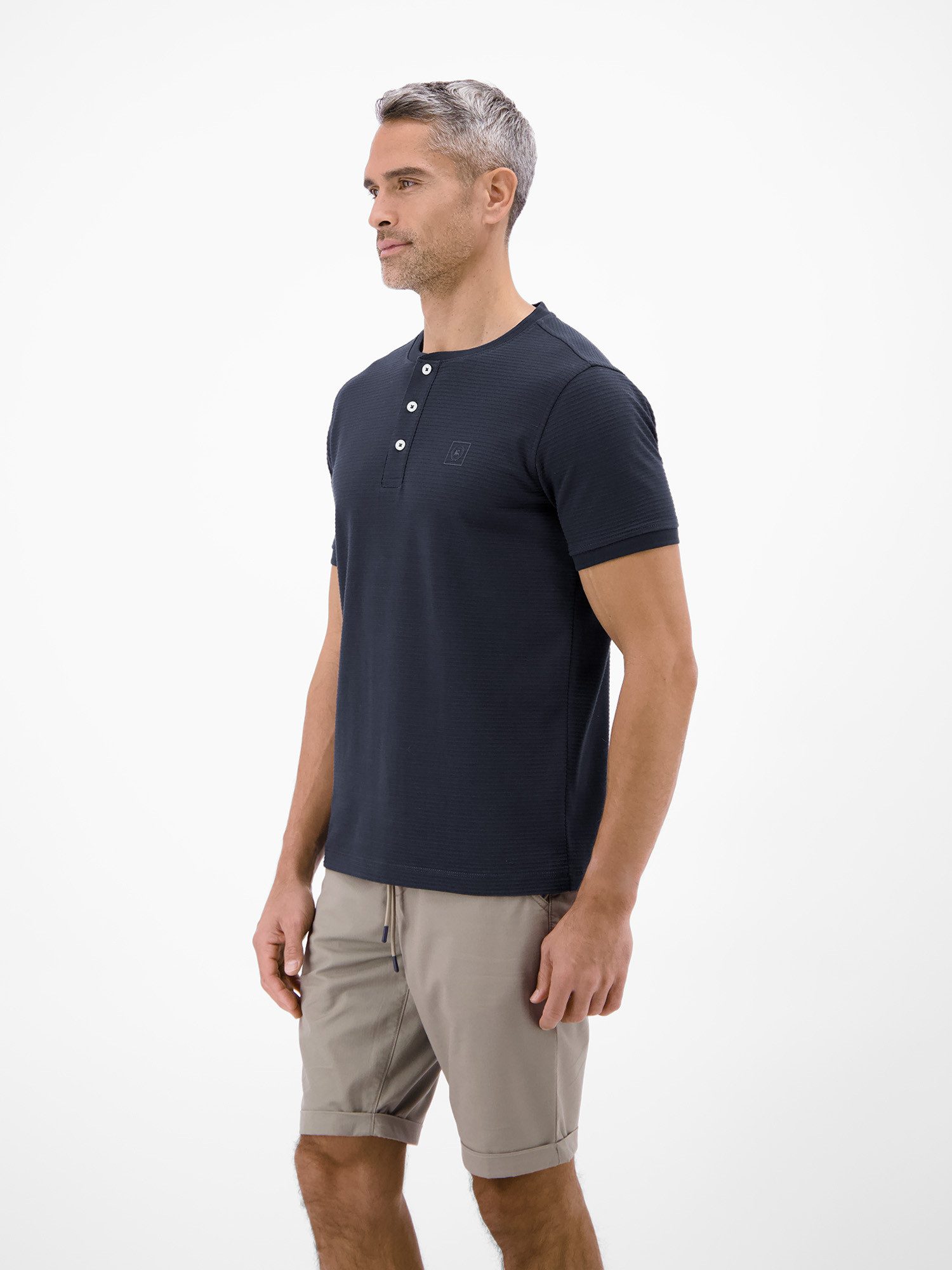 LERROS T-Shirt T-Shirt mit Rundkragen und Cool & Dry Funktion