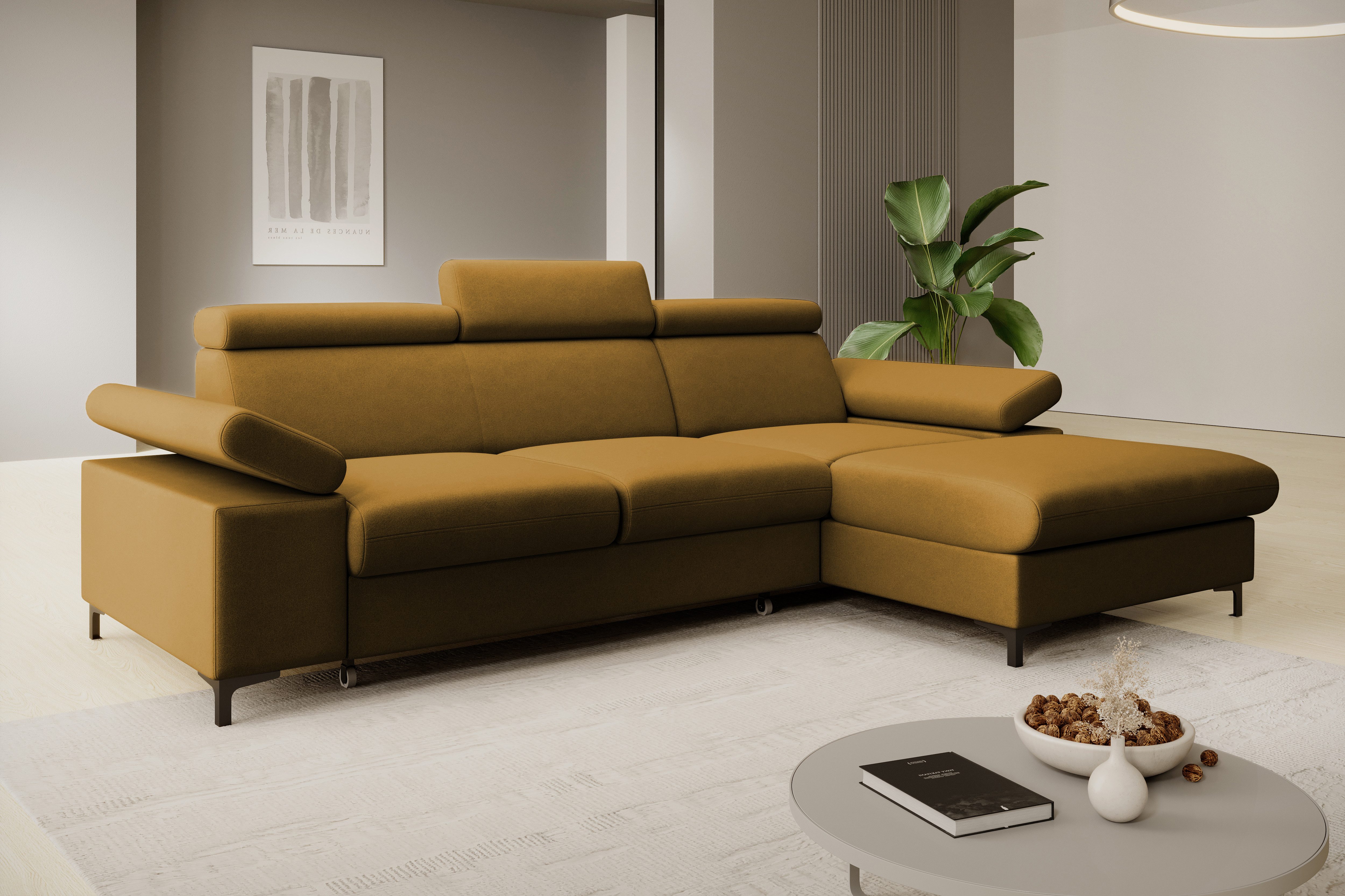 NEXT COLLECTION Ecksofa Ecke mit verstellbaren günstig online kaufen