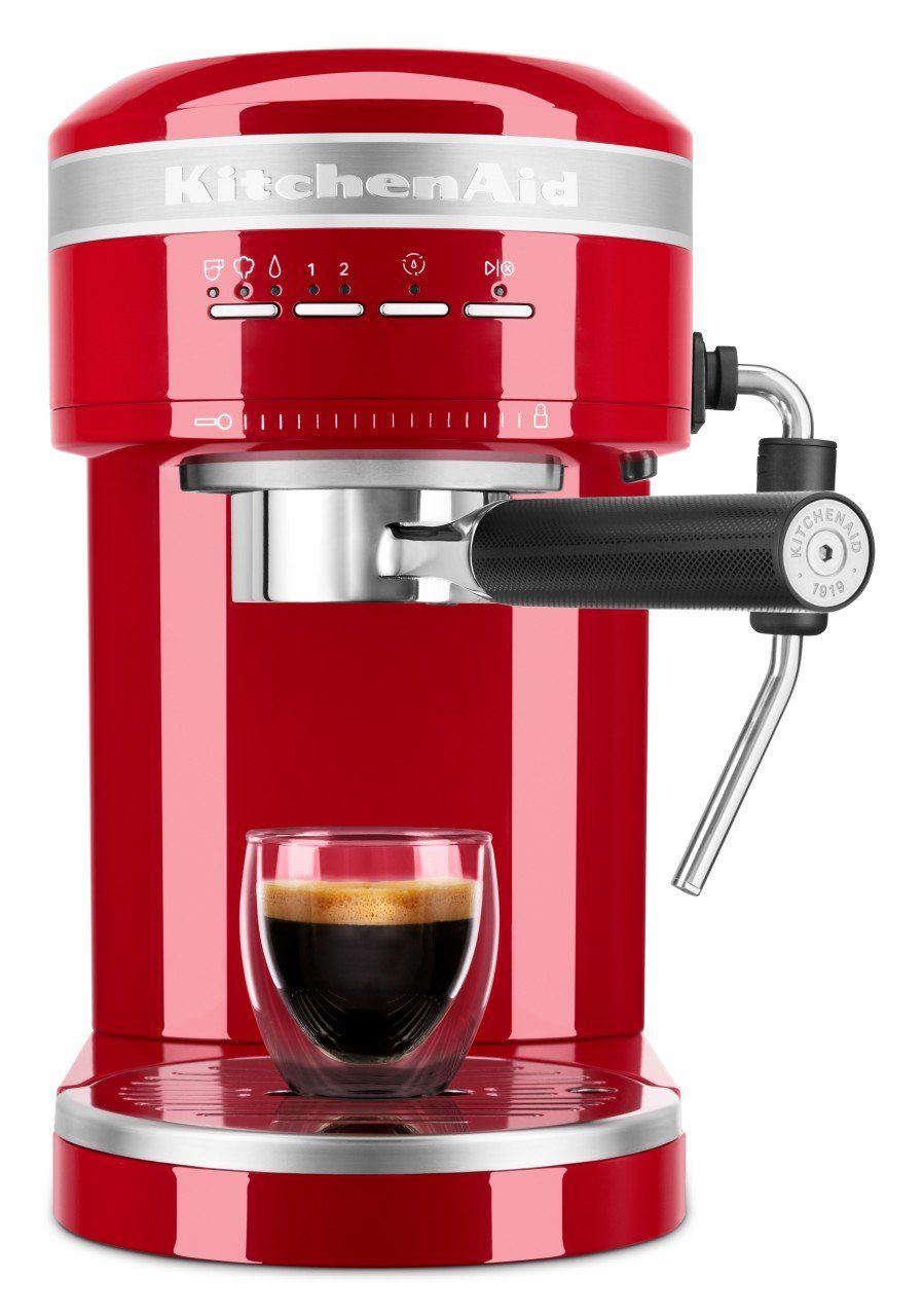 Espresso-Set Rot Espressomaschine KitchenAid Empire KitchenAid