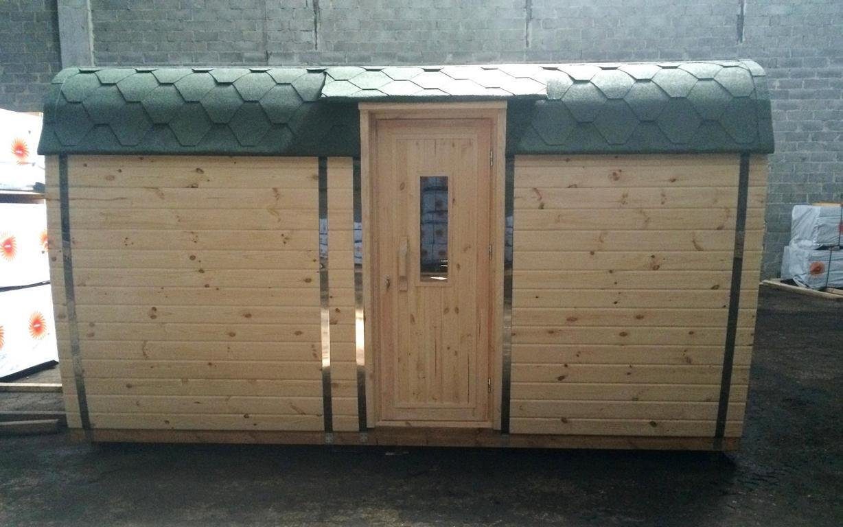 JVmoebel Gartenhaus Campingfass aus Holz mit gemütlichem Schlafbereich, BxT: 2.3x3.5 cm, (1x Gartenhaus), Made in Europa