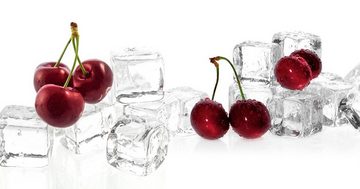 Rodnik Küchenrückwand Cherry on Ice, hochwertig mit UV- Direktdruck, für alle Räume geeignet