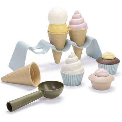 dantoy Kinder-Küchenset Bio Eis Set, Kinderküche Sandspielzeug Sandkasten Zuckerrohr