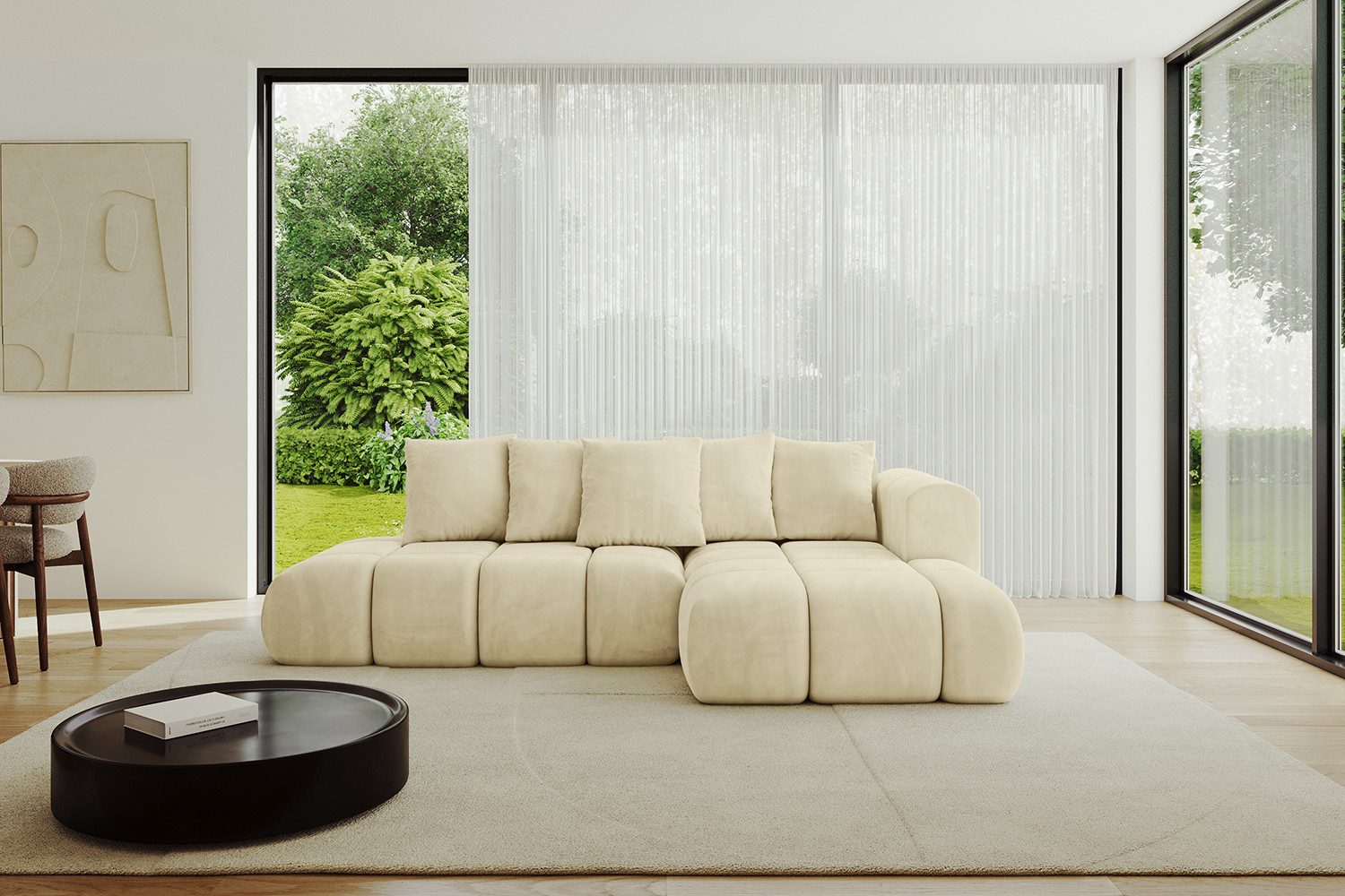 ALTDECOR Ecksofa CLOUD-L-v1, Couch mit Schlaffunktion, günstig online kaufen