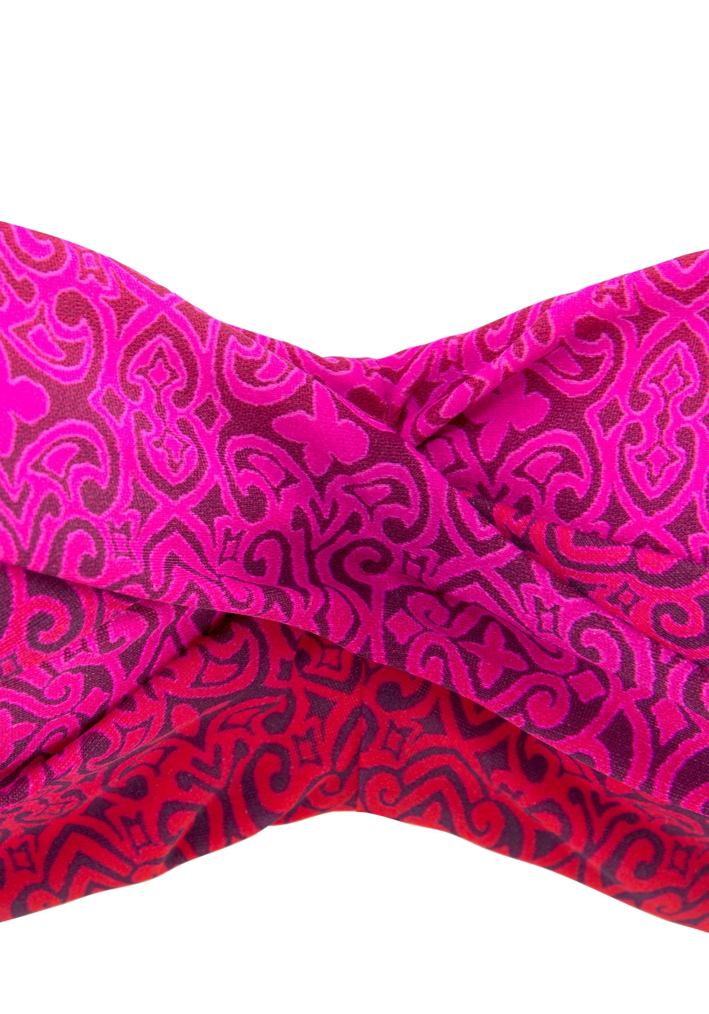 LASCANA Bügel-Bandeau-Bikini mit Farbverlauf