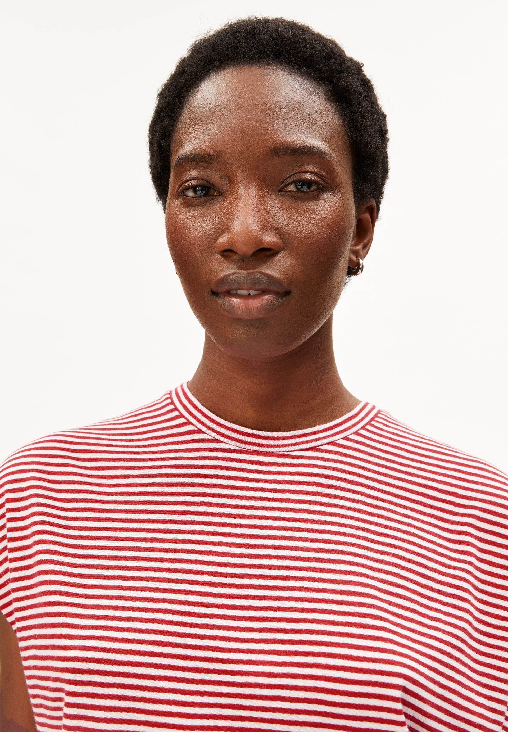Armedangels T-Shirt SLUB JERSEY STRIPE T-Shirt aus Bio-Baumwolle Loose Fit