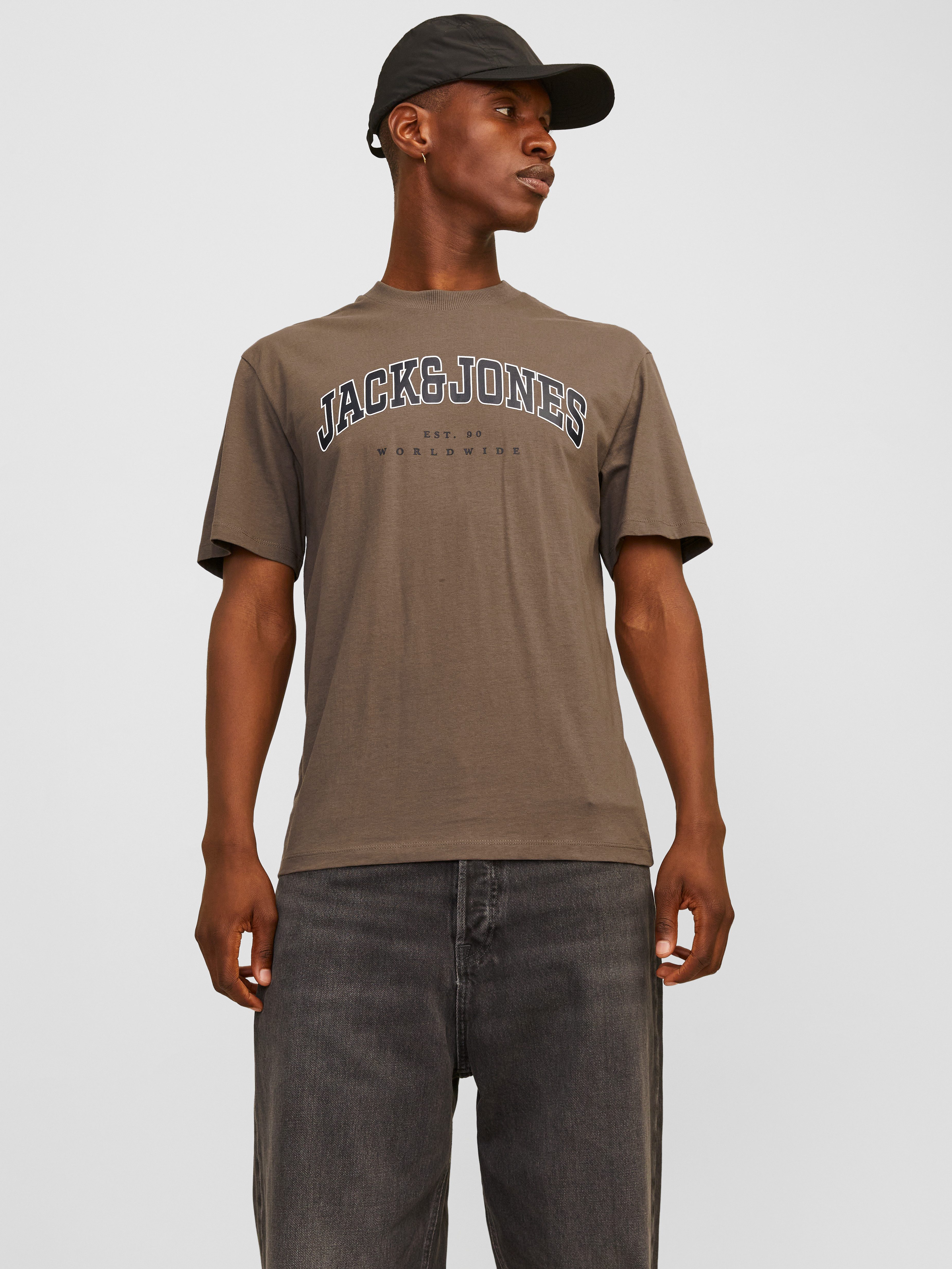 Jack & Jones Rundhalsshirt JJECALEB VARSITY günstig online kaufen