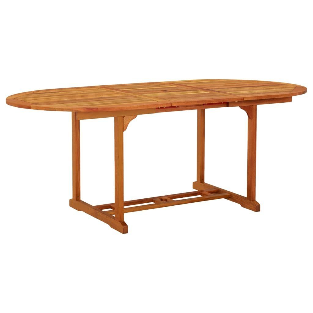 vidaXL Gartentisch Gartentisch 200x100x75 cm Massivholz Eukalyptus (1-St)