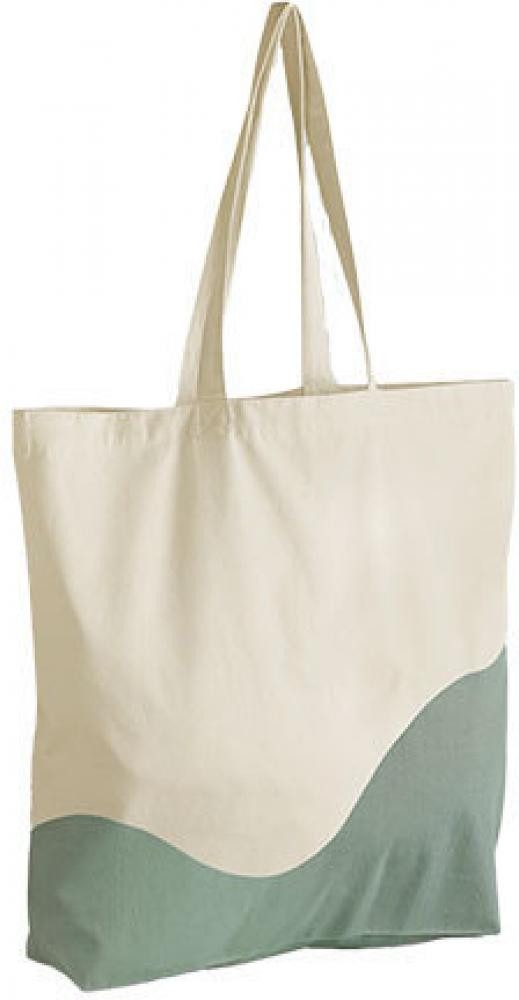 Westford Mill Einkaufsshopper Organic Cotton Wave Print Maxi Bag