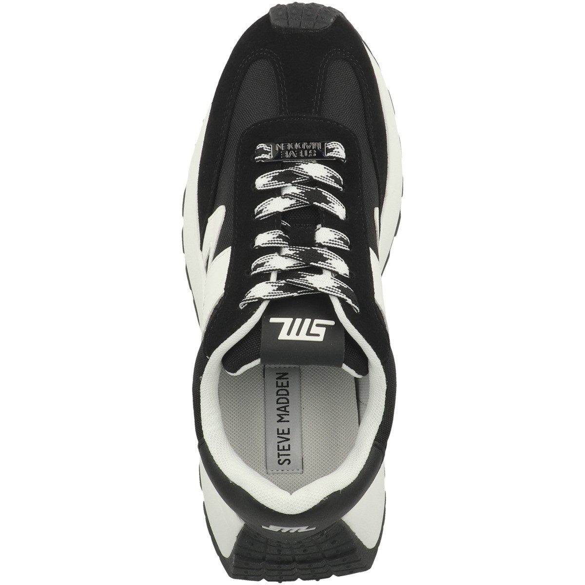 STEVE MADDEN Supercampo Damen Sneaker Turnschuhe, Sportschuhe, Freizeitschuhe, Halbschuhe, Schnürschuhe