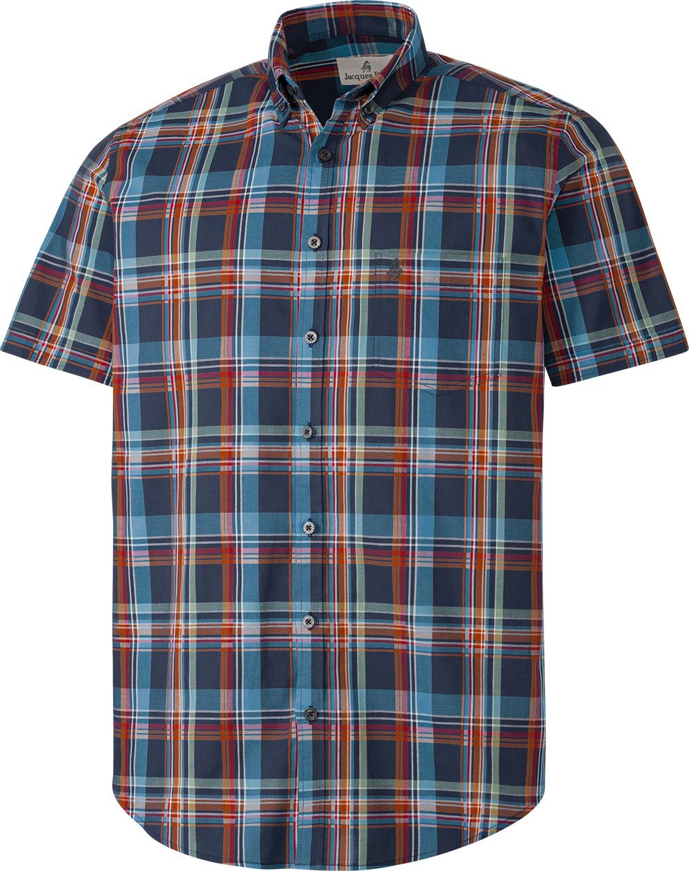 Jacques Britt Kurzarmhemd Reines Naturmaterial günstig online kaufen