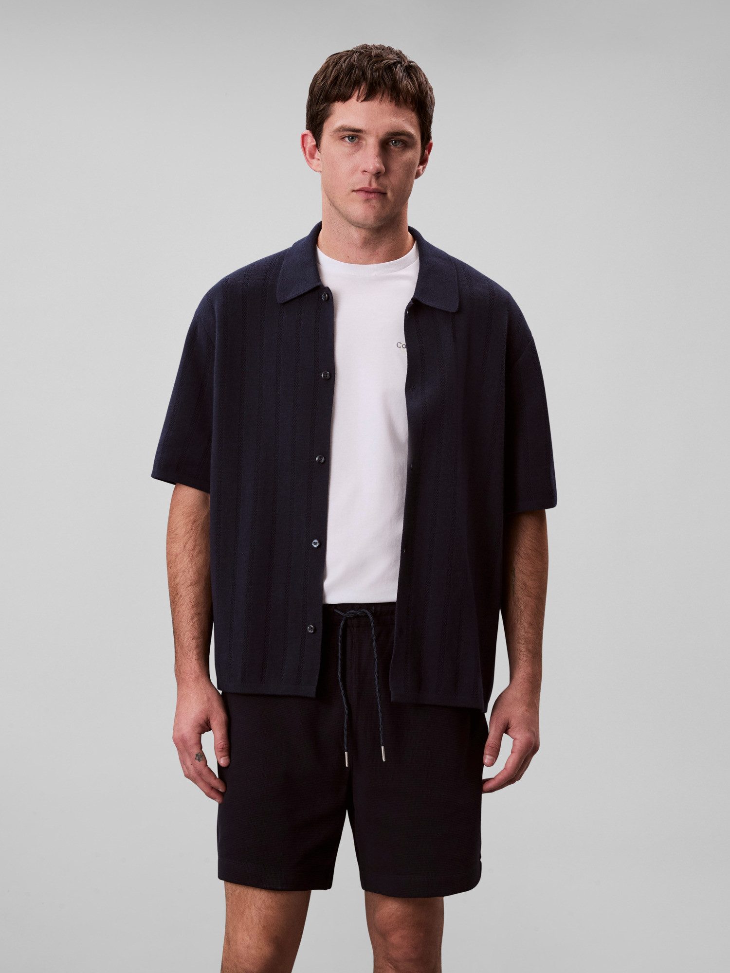 Calvin Klein Jeans Sweatshorts HD COTTON WAFFLE SHORT Mit elastischem Bund günstig online kaufen