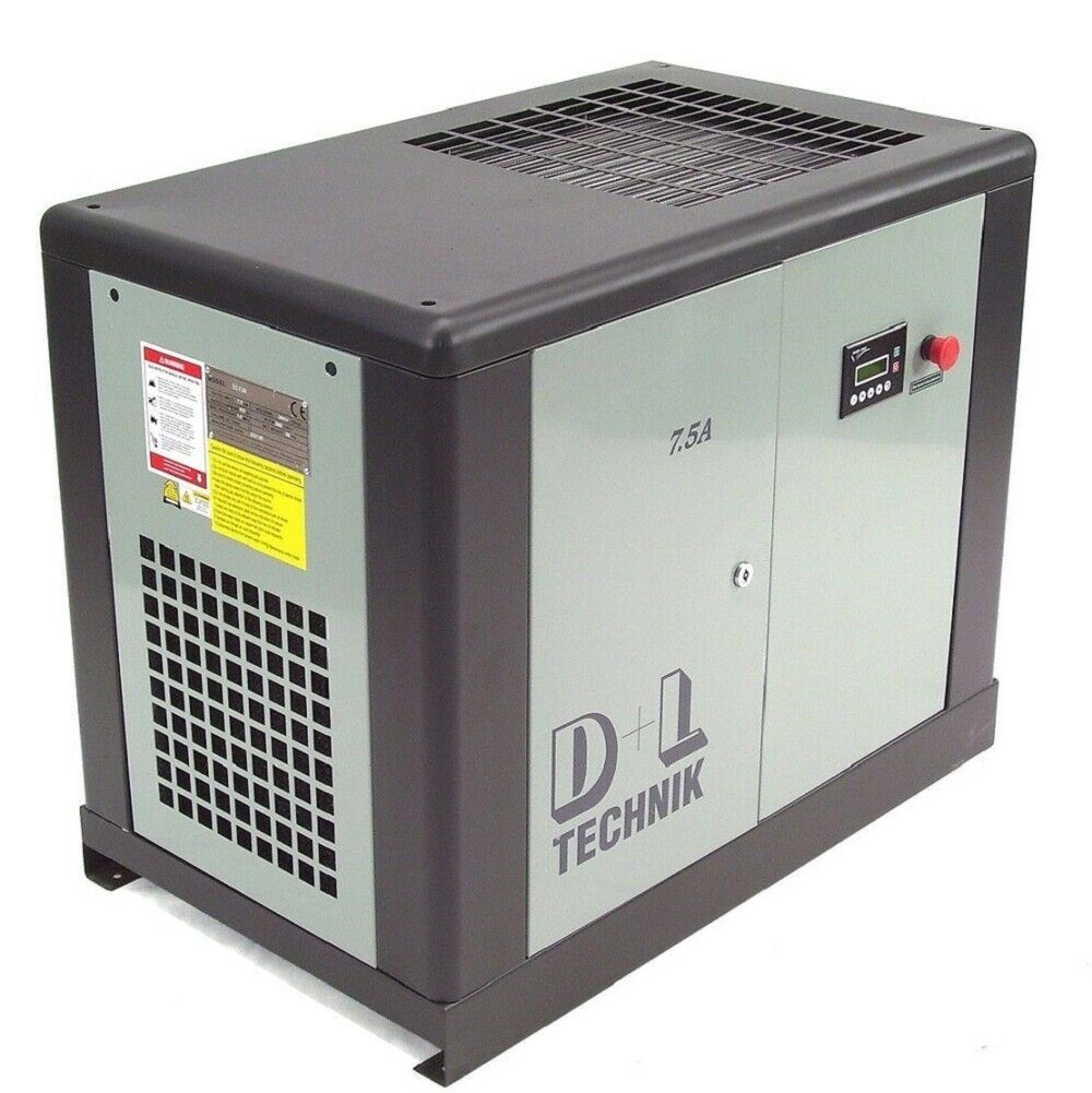 Apex Kompressor Schraubenkompressor 7,5kW Kompressor 800L 12bar 05131, 7500 W