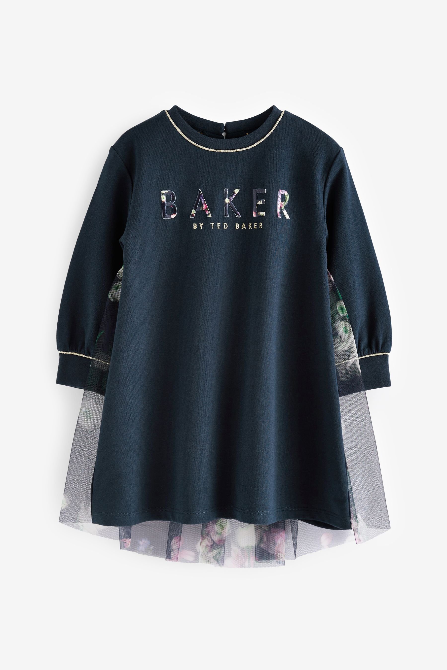 Baker by Ted Baker Sweatkleid Baker by Ted Baker Sweatshirtkleid mit Mesh-Rücken (1-tlg)