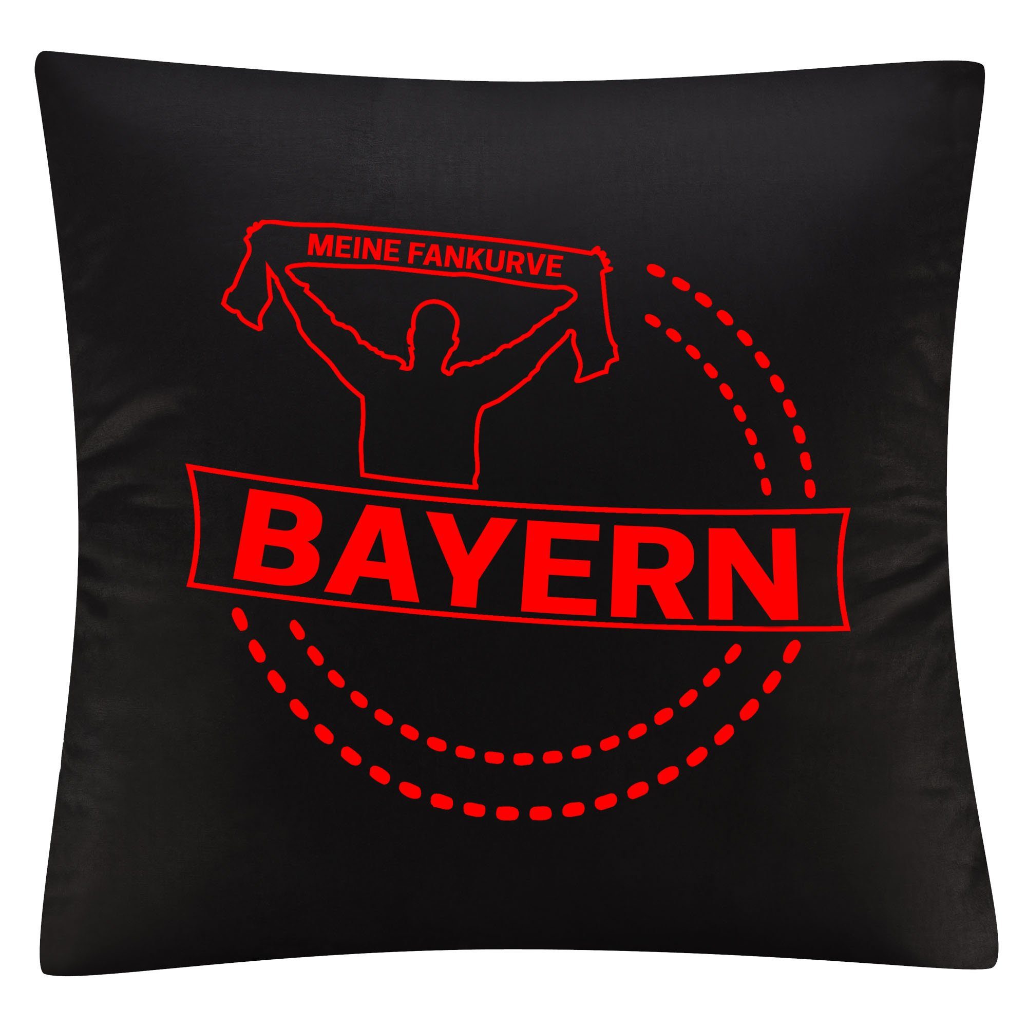 Kissenbezug Bayern - Meine Fankurve - Kissen, multifanshop