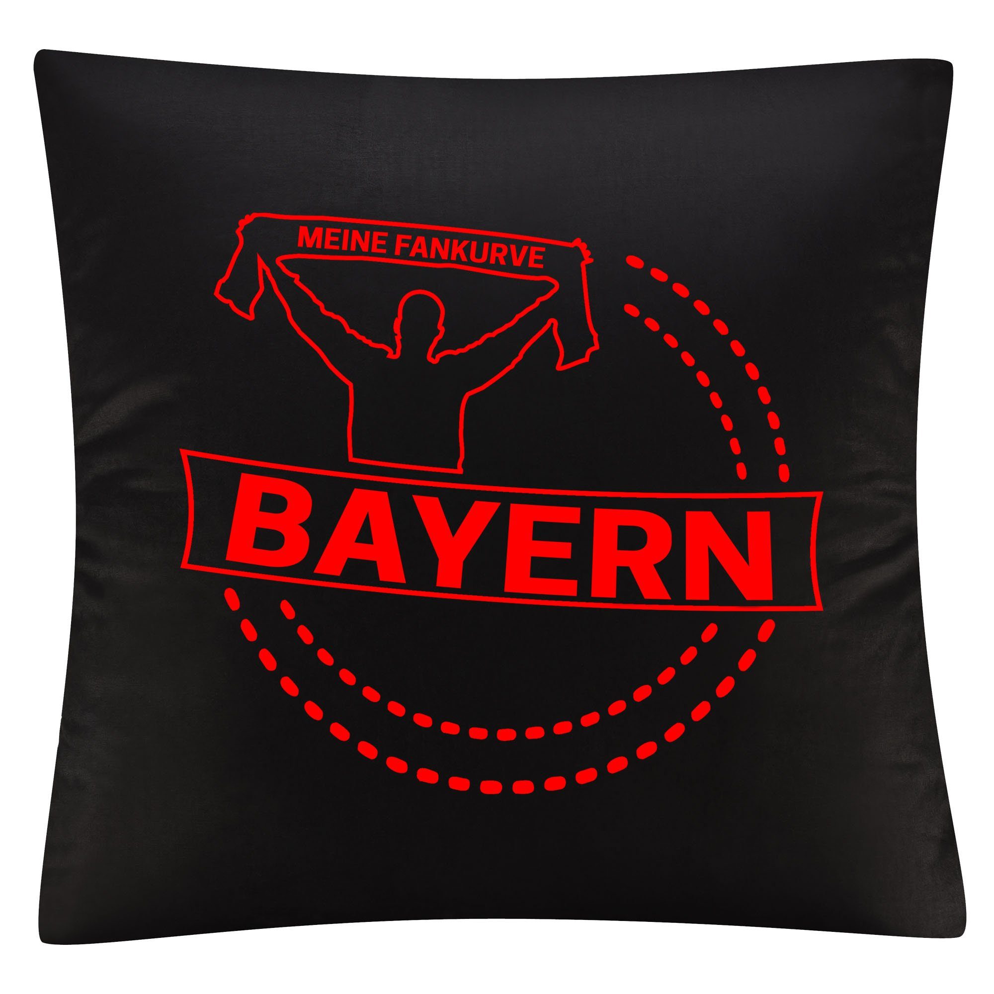multifanshop Kissenbezug Bayern - Meine Fankurve - Kissen