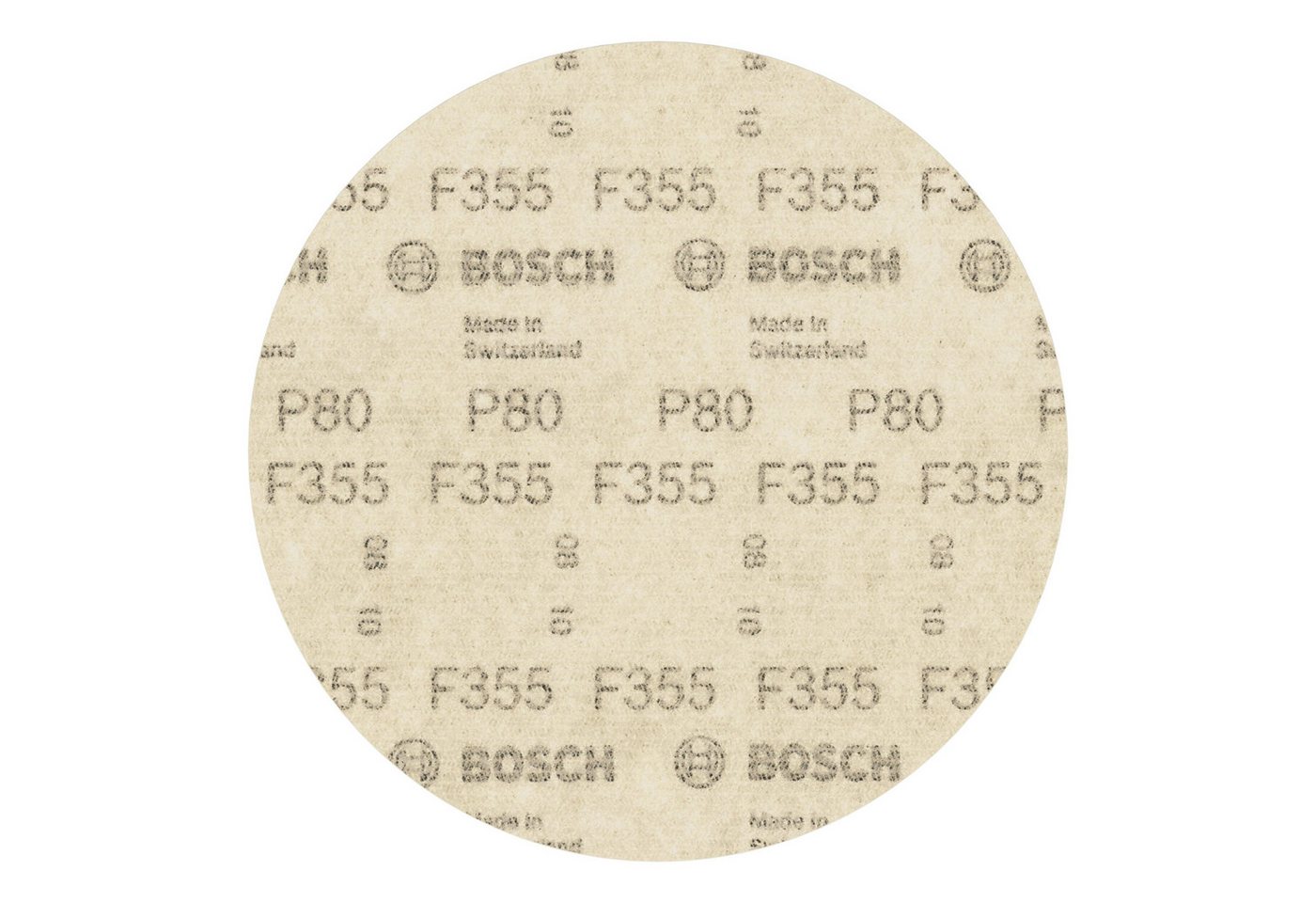 Thumbnail - BOSCH Schleifpapier Pro F355 Schleifblätter, (10 Stück), Pro F355 Schleifblatt, ungelocht, G80 - 10er-Pack