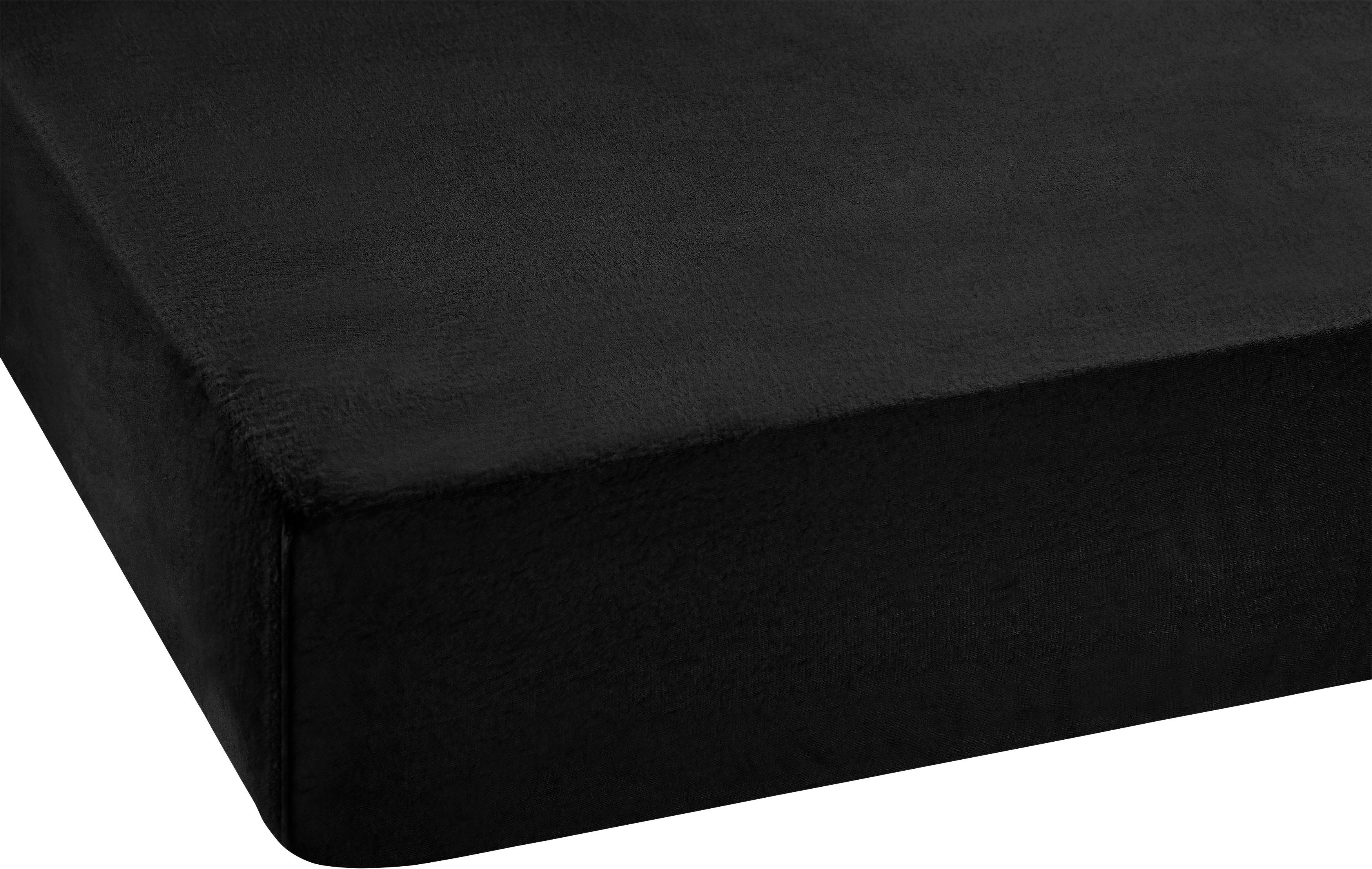 SETEX Spannbettlaken Feinbiber in Gr. 70x140, 90x200, 140x200 oder 180x200 cm, Feinbiber, Gummizug: rundum, (1 Stück), für Matratzen bis 23 cm Höhe, Winter, Bet – Bild 3 von 5