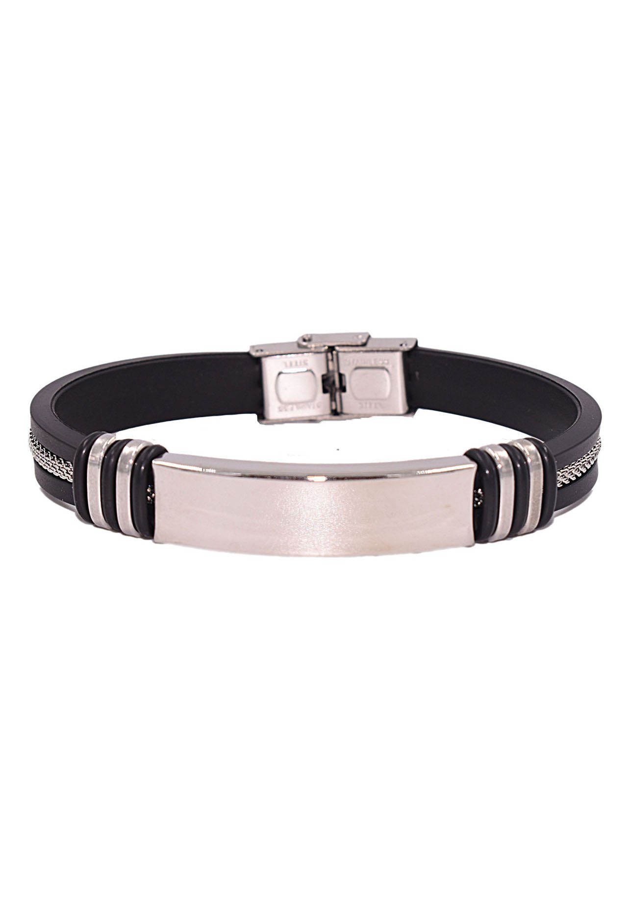 Edelstahlarmband Schmuck Geschenk ID-Armband- Optik