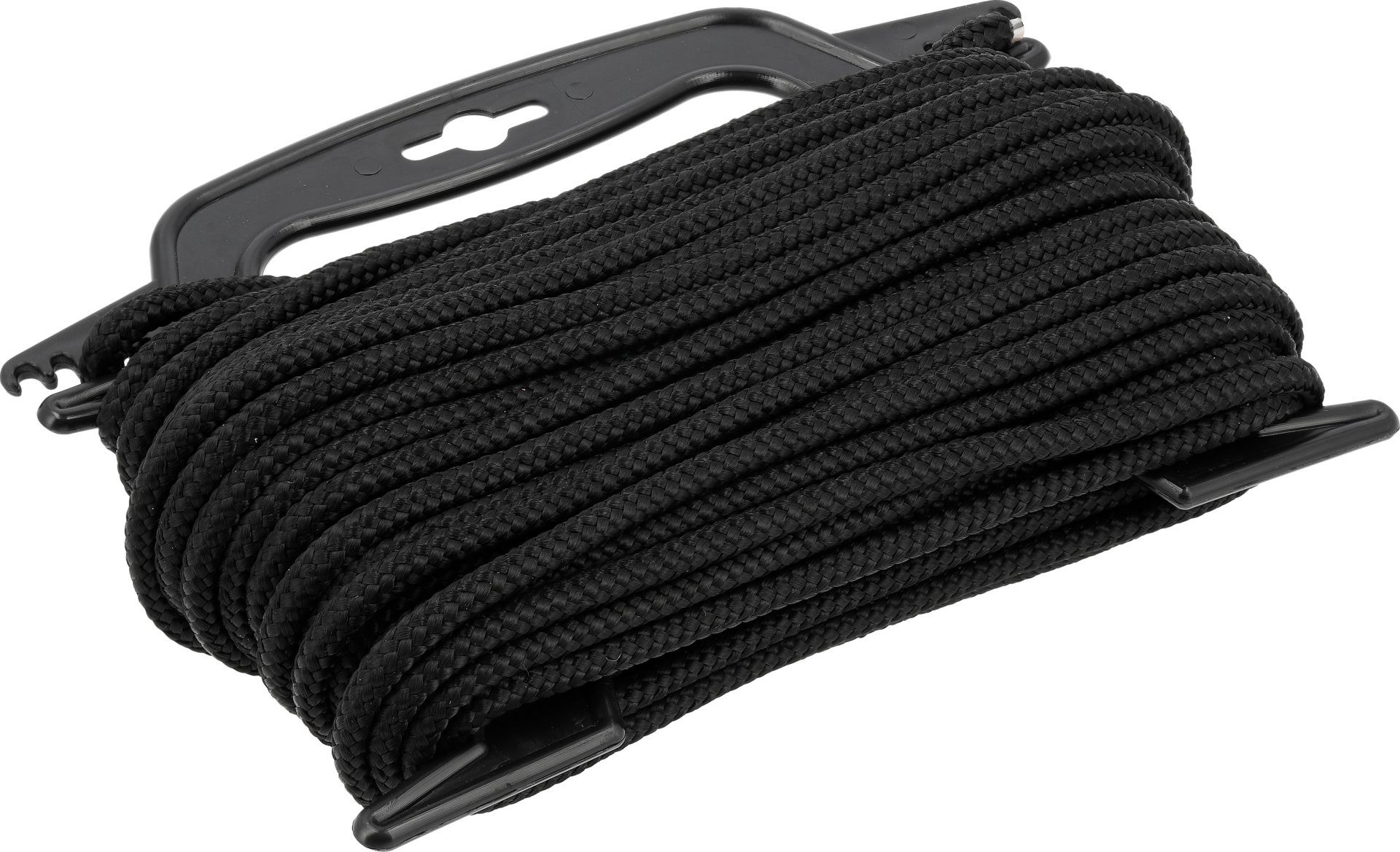 TRIZERATOP Seil Geflochtenes Polypropylen-Seil 6 mm, 20 m, schwarz (Geflochtenes Polypropylen-Seil 6 mm, 20 m, schwarz)