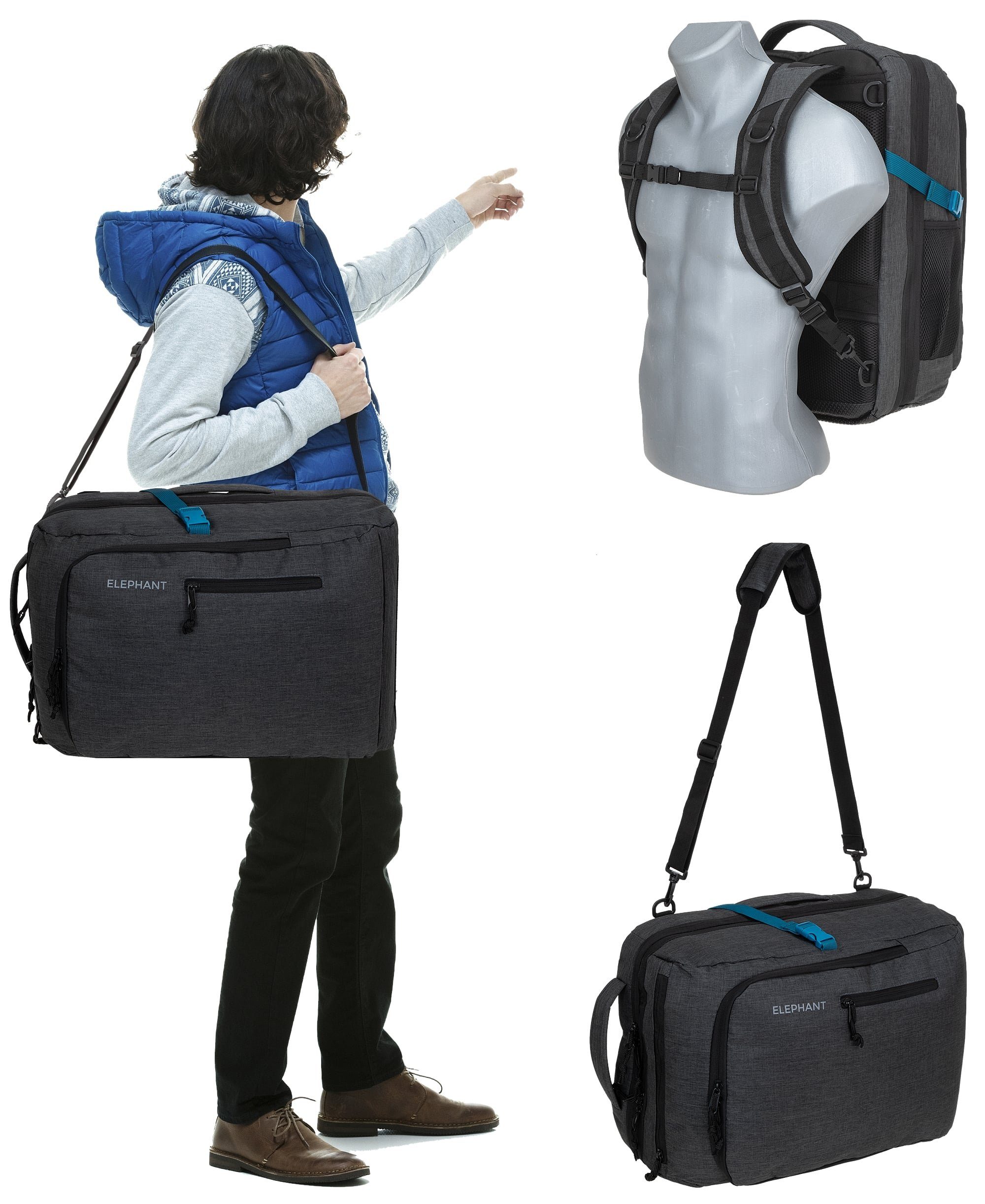 ELEPHANT Reiserucksack Flugzeug Handgepäck Fly Legends 12900, Kabinengepäck günstig online kaufen