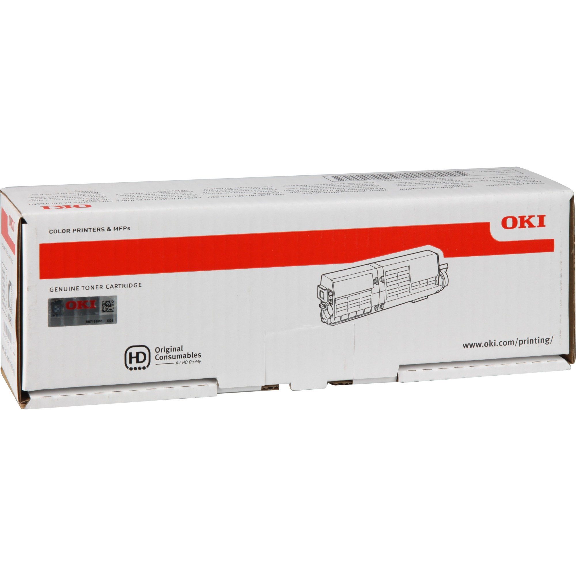 OKI Tonerkartusche OKI Toner schwarz 46490404