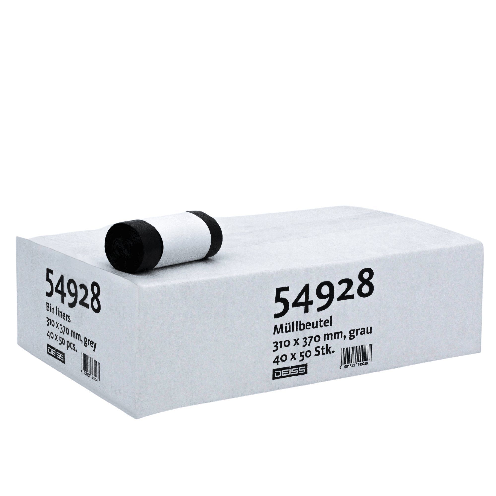 Deiss Müllbeutel DEISS Müllbeutel 6 Liter reißfest mit 10-20% Regeneratanteil