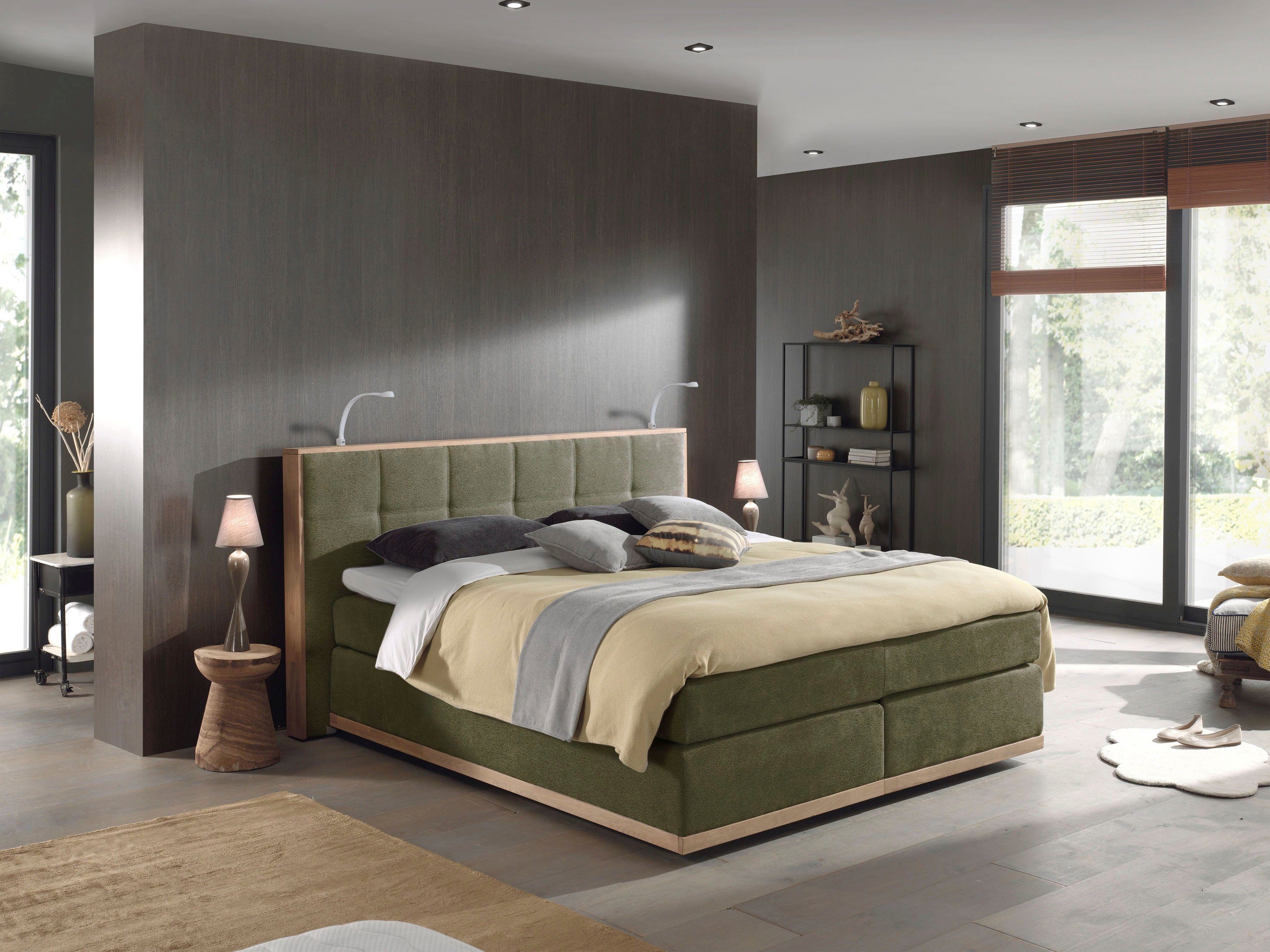 Places of Style Boxspringbett Vinton, aus günstig online kaufen