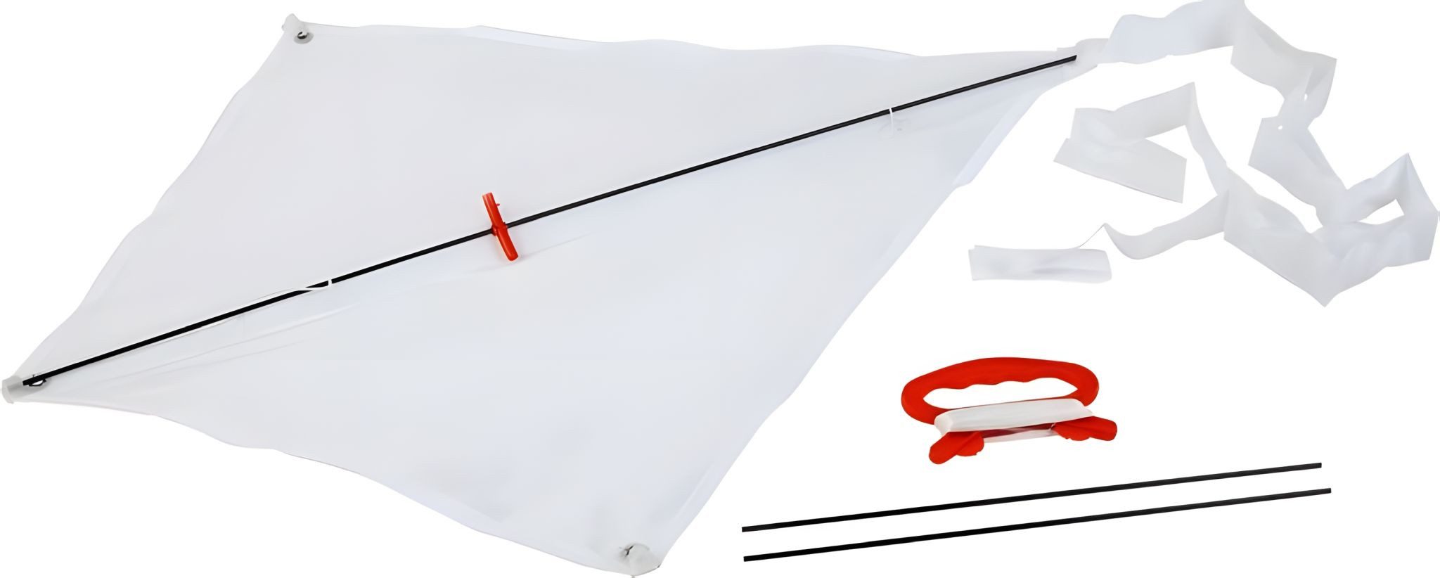 Knorr Prandell Flug-Drache KNORR PRANDELL 218277801 Drachen 60 x50 cm Polyester / Fiberglas weiss