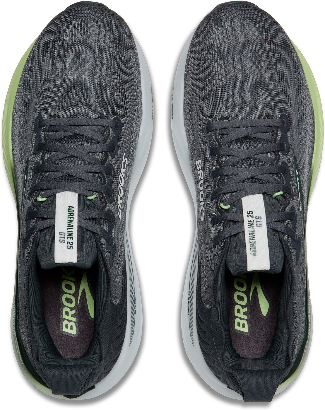 Brooks Adrenaline GTS 25 GREY/PARADISE GREEN/SPRUCE Laufschuh