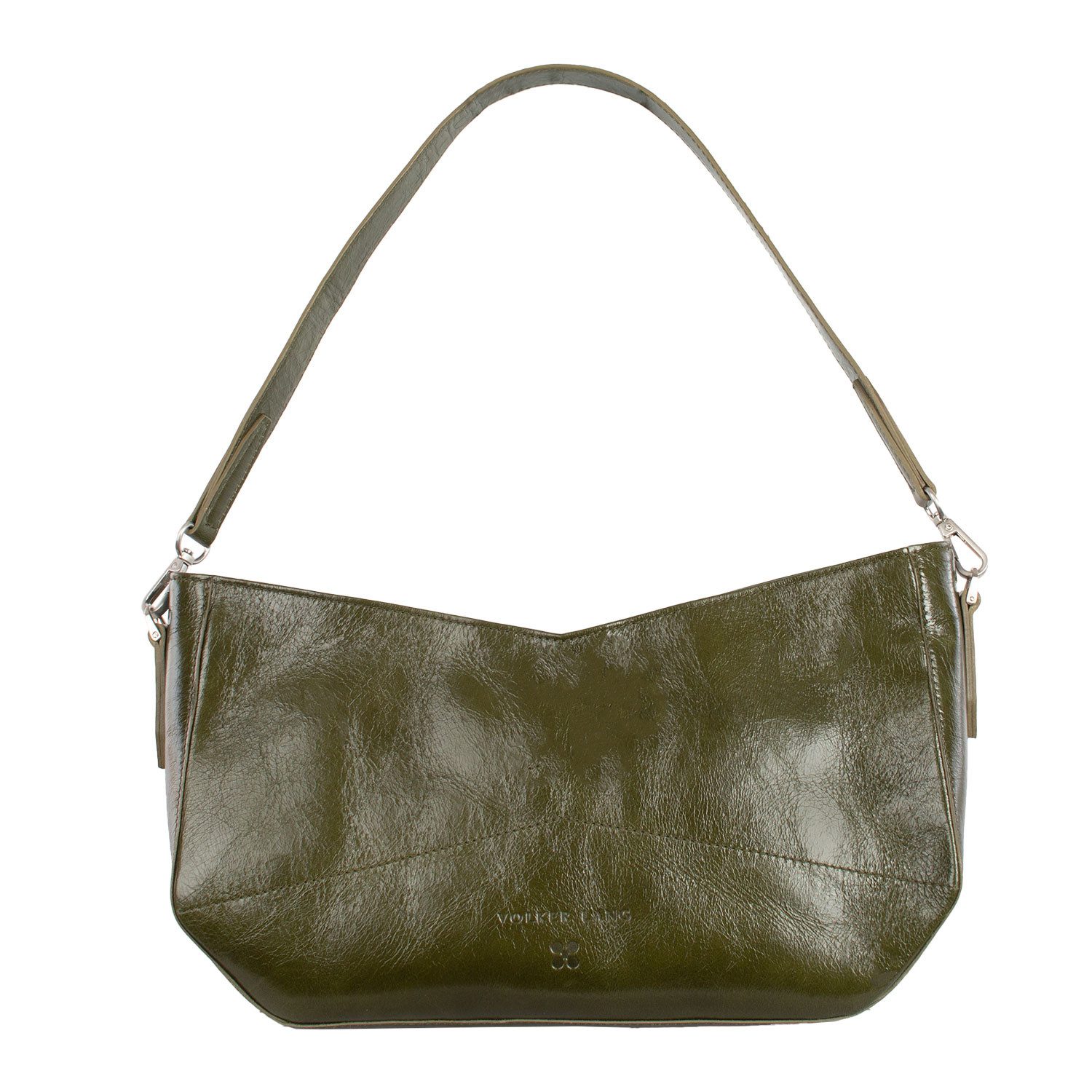 VOLKER LANG Handtasche CAMI - Schultertasche aus hochwertigem Leder