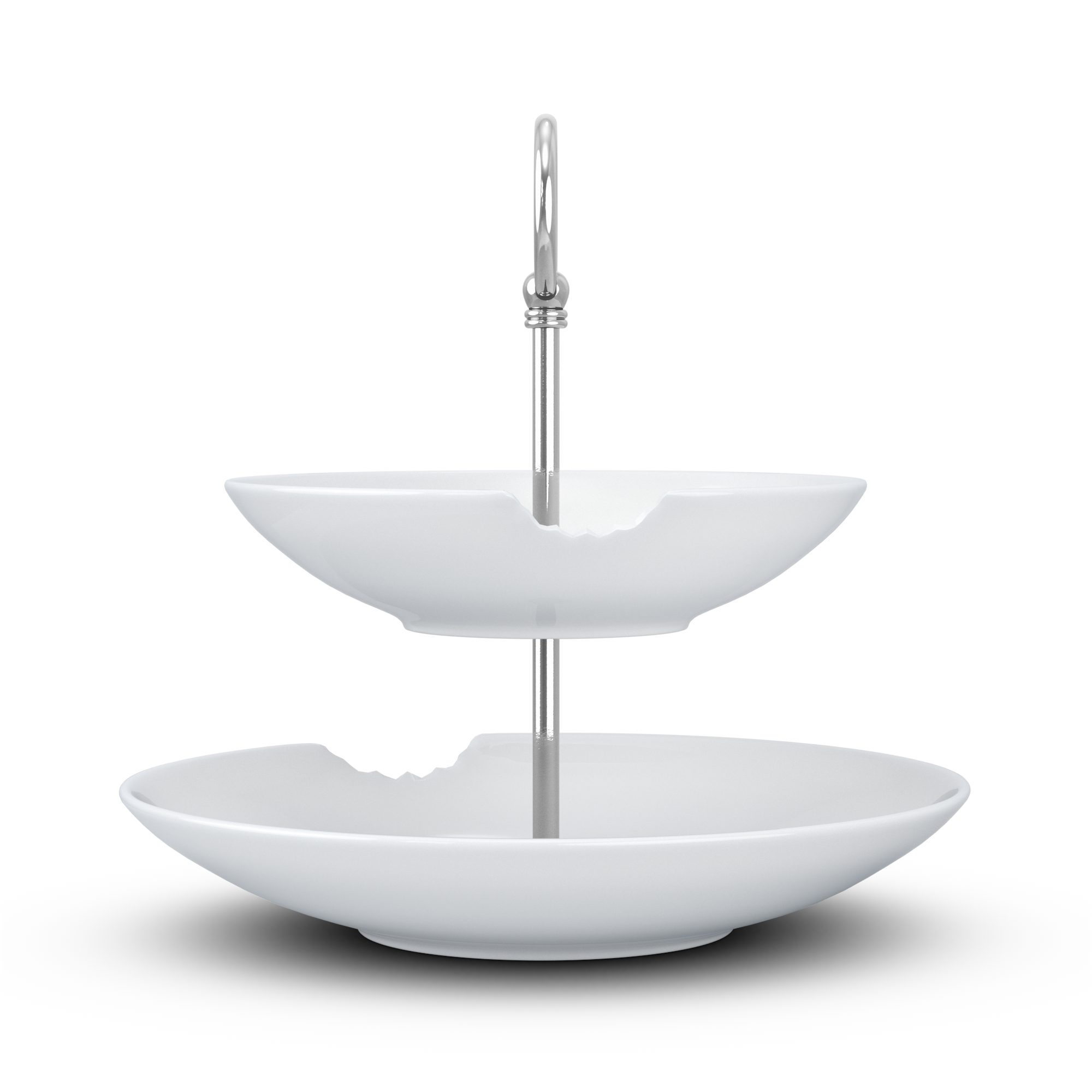 FIFTYEIGHT PRODUCTS Etagere FIFTYEIGHT Food-Tempel 2-stufig, (2-tlg), spülmaschinengeeignet
