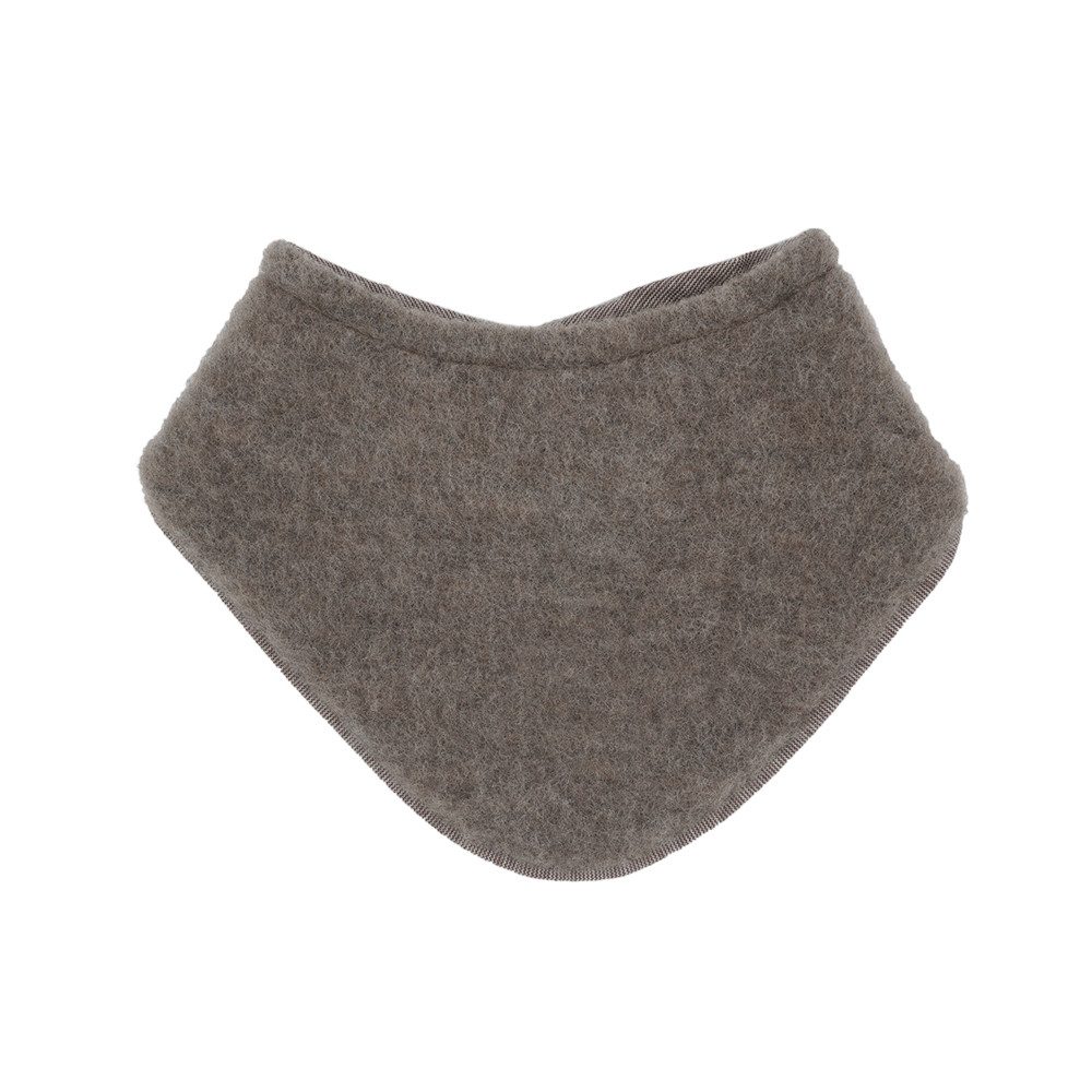 MAXIMO Halstuch GOTS BABY-Tuch, Wollfleece Jerseyfutter, Klettverschluß, (1-St), Wollfleece