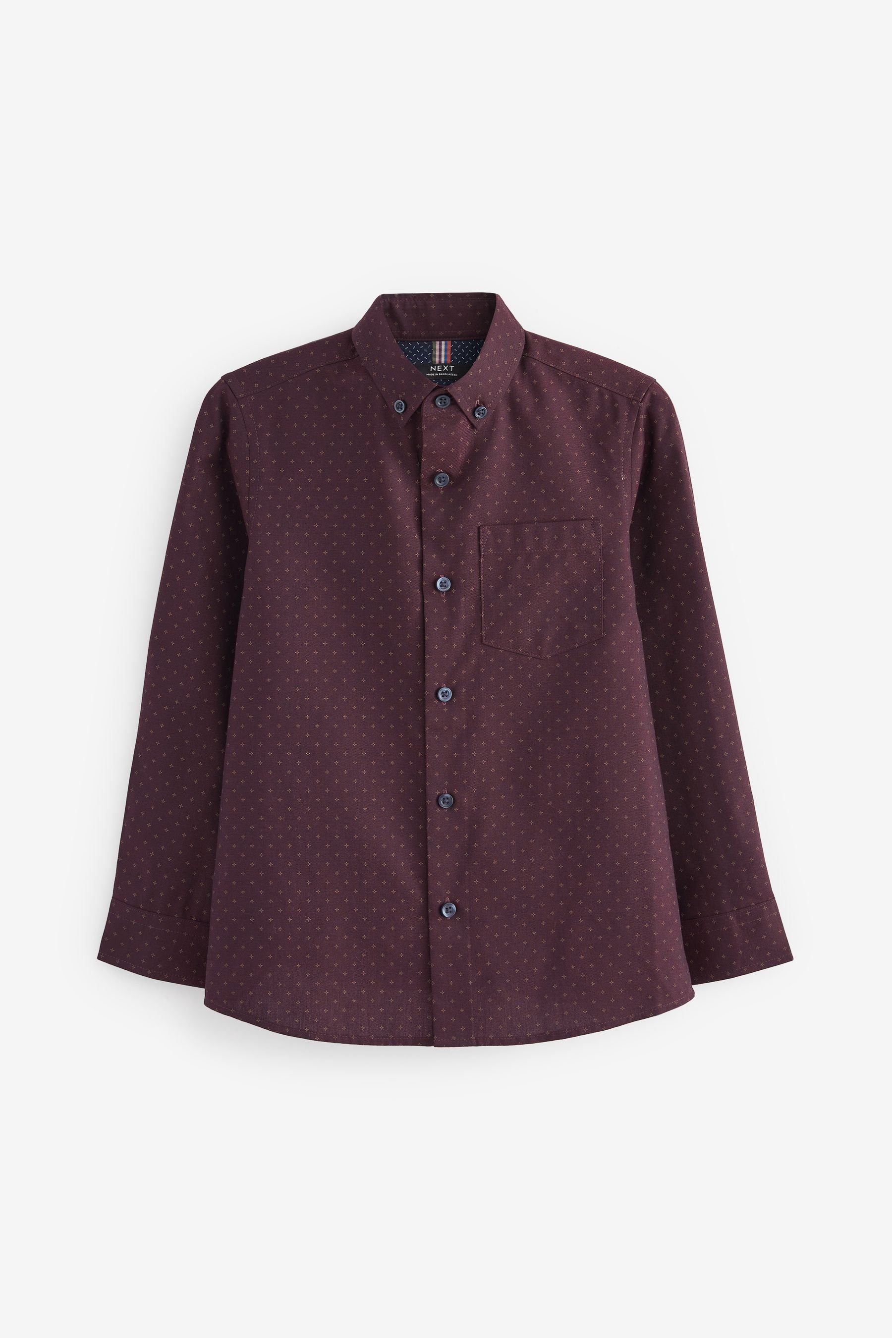 Langarmhemd Oxfordhemd (1-tlg) Next