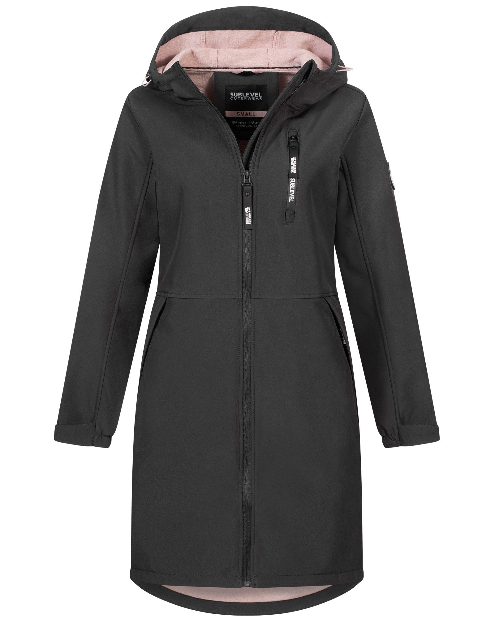 SUBLEVEL Softshelljacke Damen Frühlings Jacke Regen günstig online kaufen