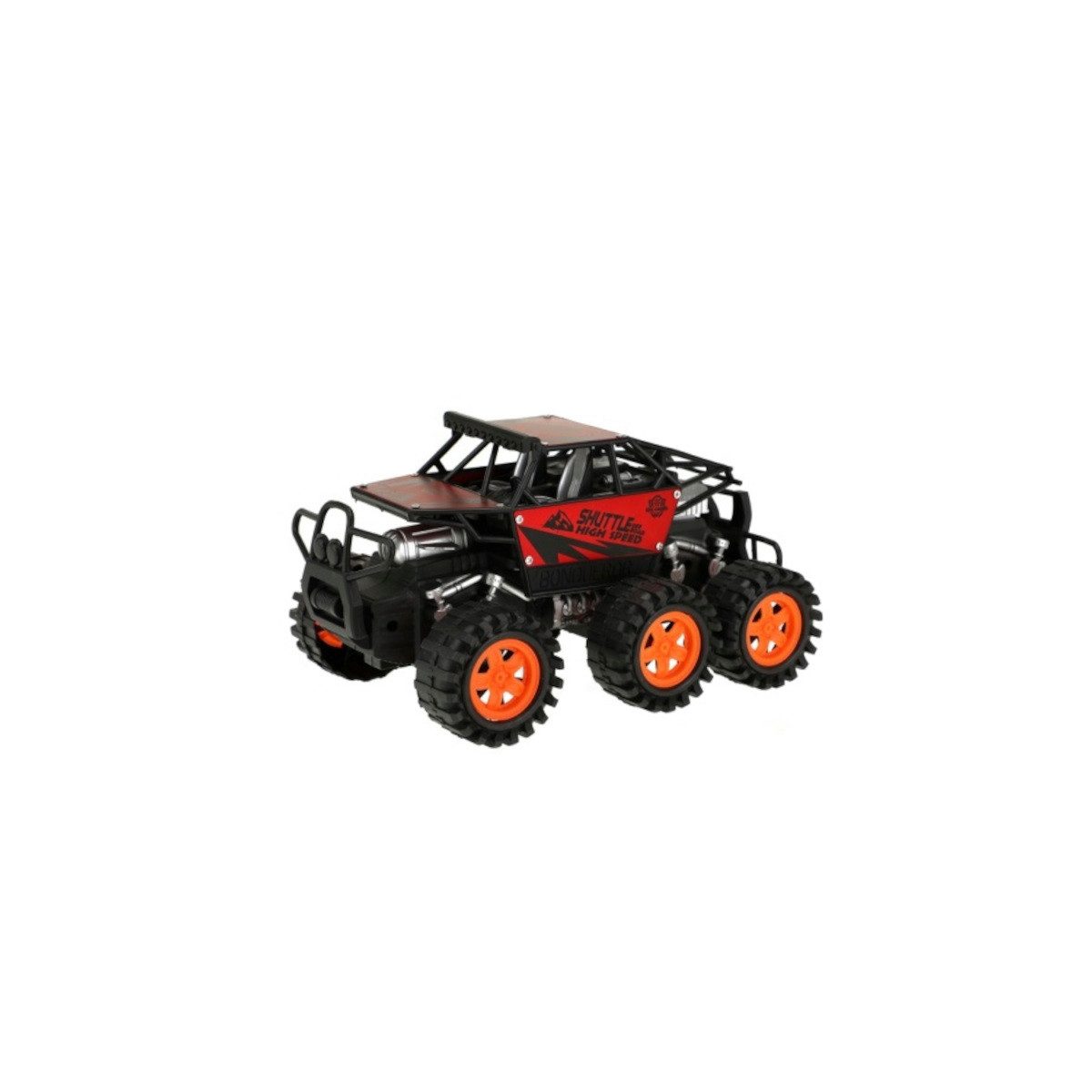 Toi-Toys Spielzeug-Auto Toi-Toys VEHICOOL Monster Truck mit 6 Rädern – Friktionsantrieb