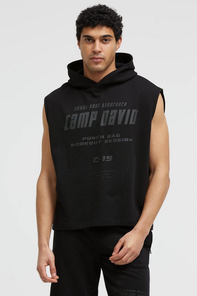 CAMP DAVID Kapuzensweatshirt aus Baumwolle